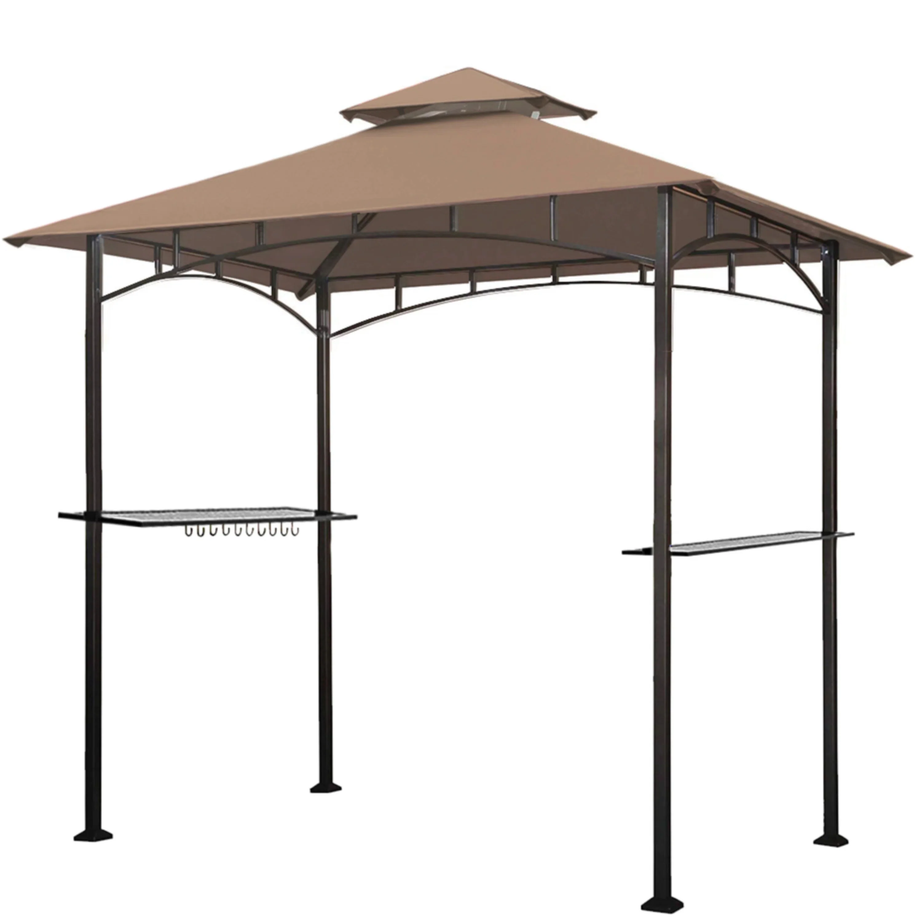 Aglaë Outdoor Gazebo For Garden ,Terrace (Black) - Image 10