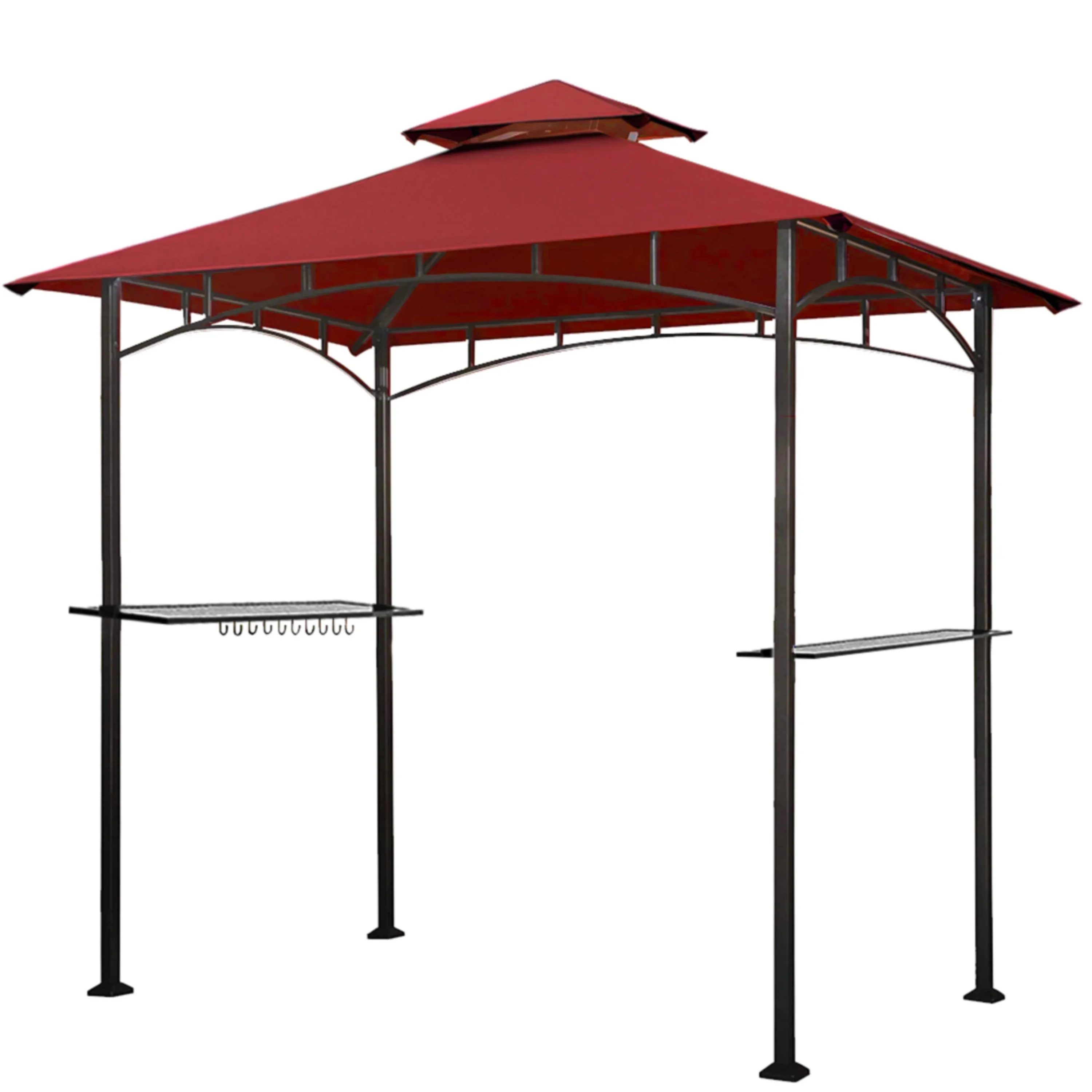 Aglaë Outdoor Gazebo For Garden ,Terrace (Black) - Image 9