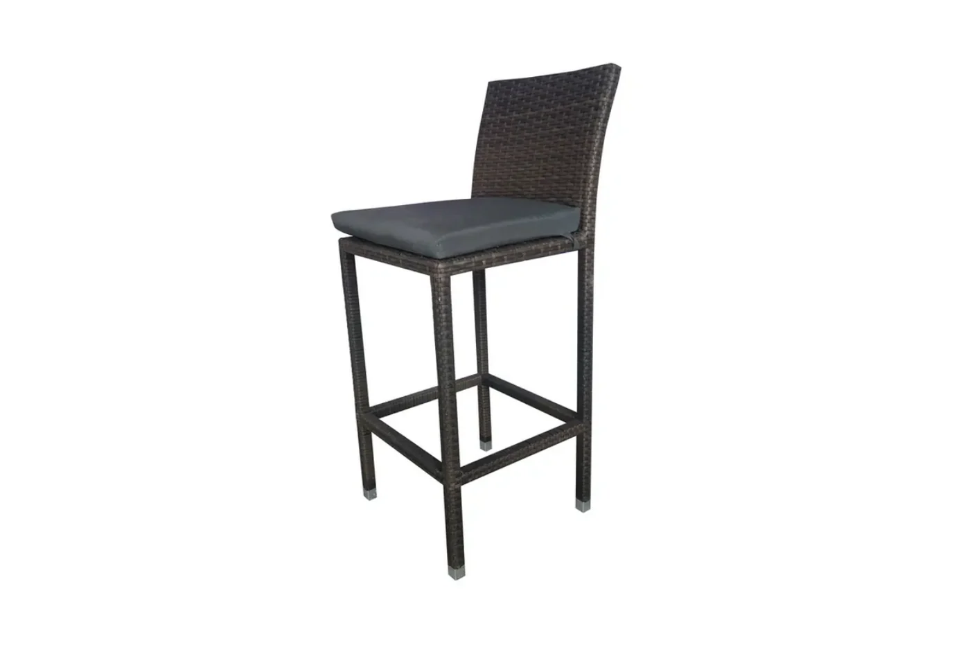 Curro Outdoor Patio Bar Set,  4 Chairs and 1 Table For Balcony (Brown) - Image 2