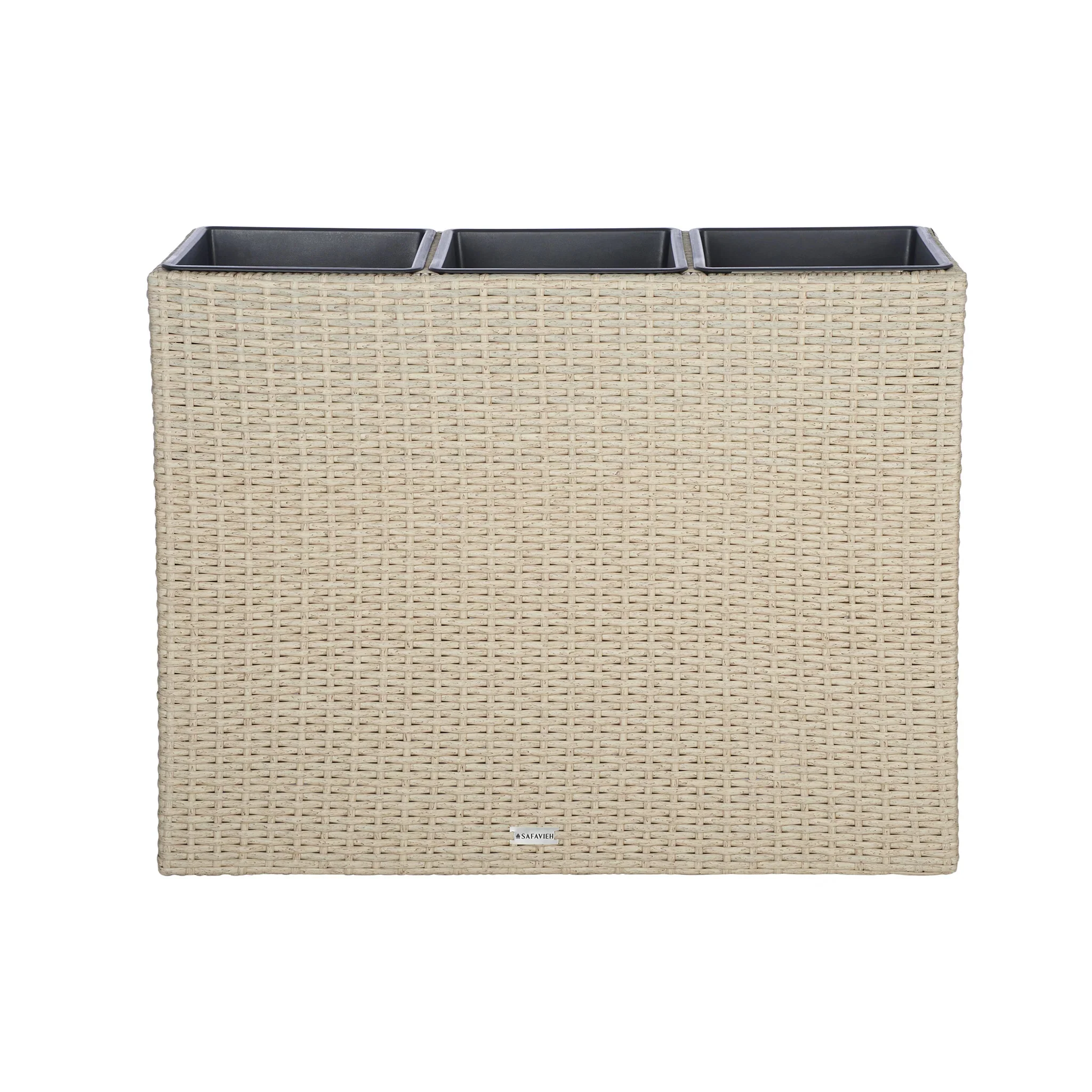 Denis Outdoor Wicker Planters For Garden, Balcony - Image 2