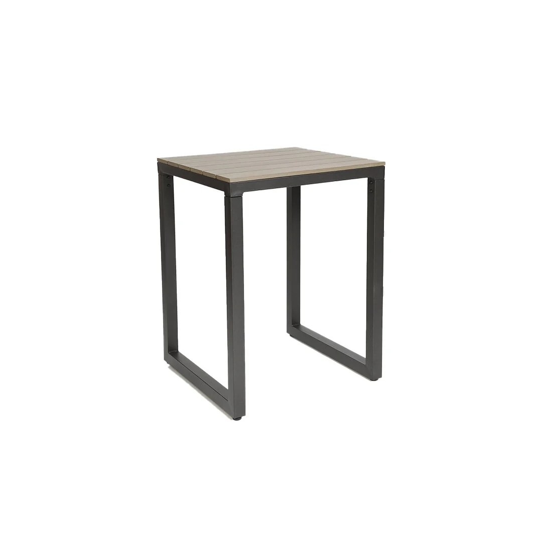 Romani Outdoor Patio Bar Sets 2 Chairs and 1 Table (Cream) - Image 3