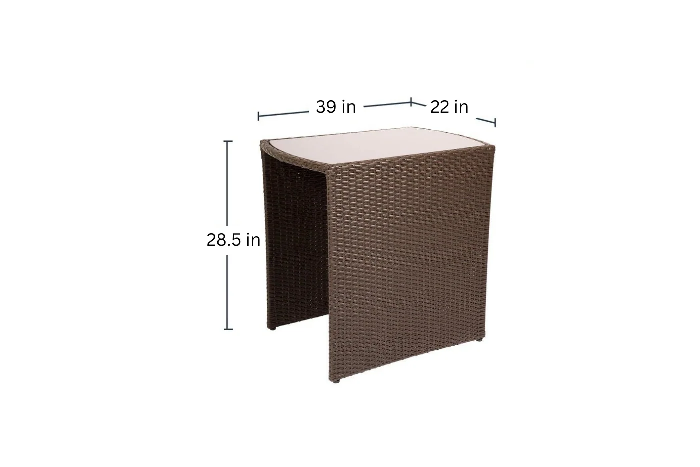 Diski Outdoor Patio Seating Set 2 Chairs and 1 Table Set - Image 5