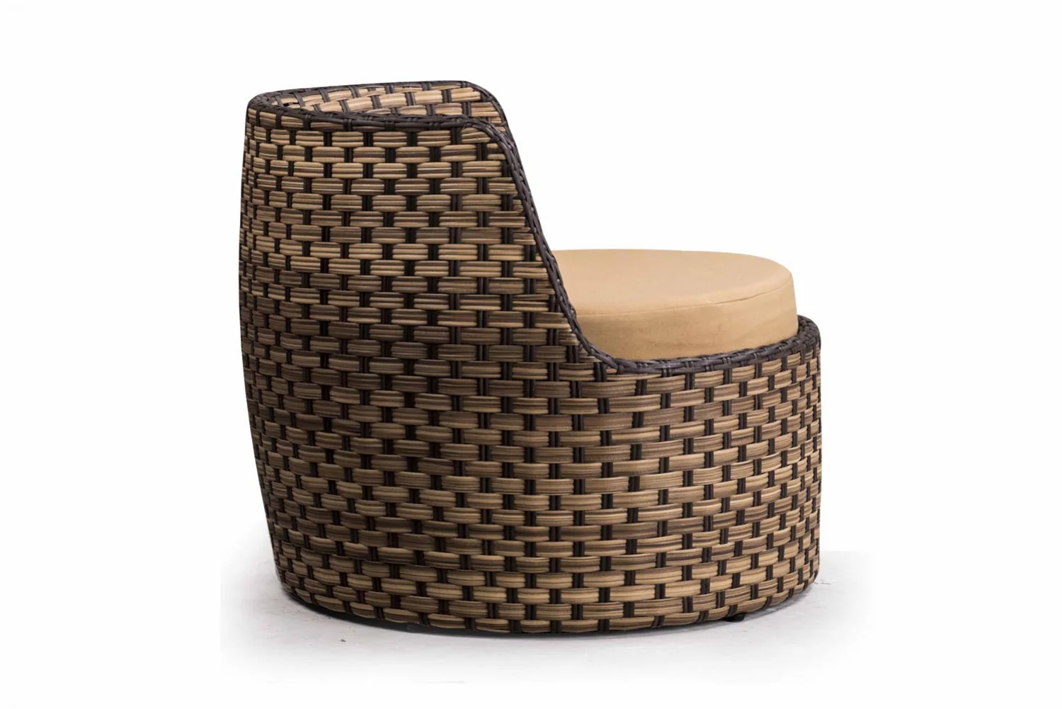 Leo Outdoor Patio Seating Set 2 Chairs and 1 Table Set (Arabica) - Image 4