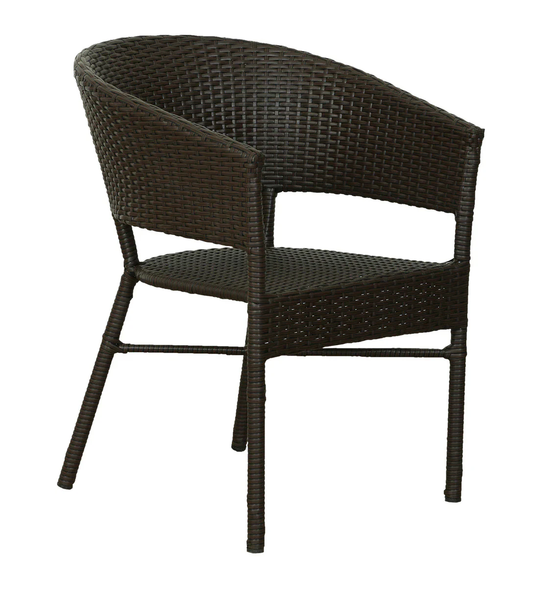 Bud Outdoor Patio Seating Set 2 Chairs and 1 Table Set - Image 3