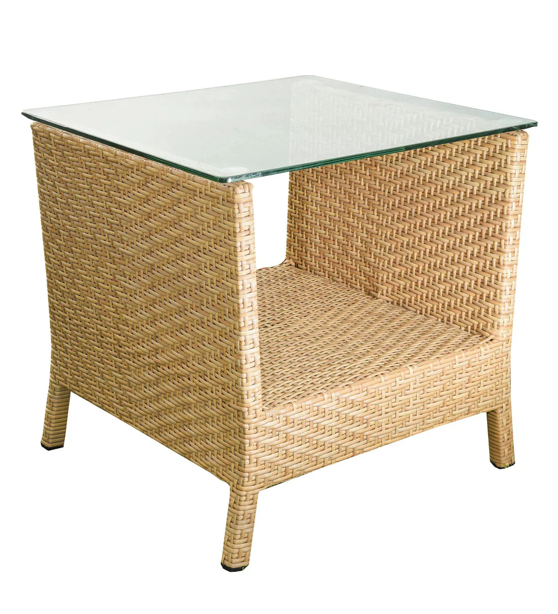 Babai Outdoor Patio Seating Set 2 Chairs and 1 Table Set (Cream) - Image 4