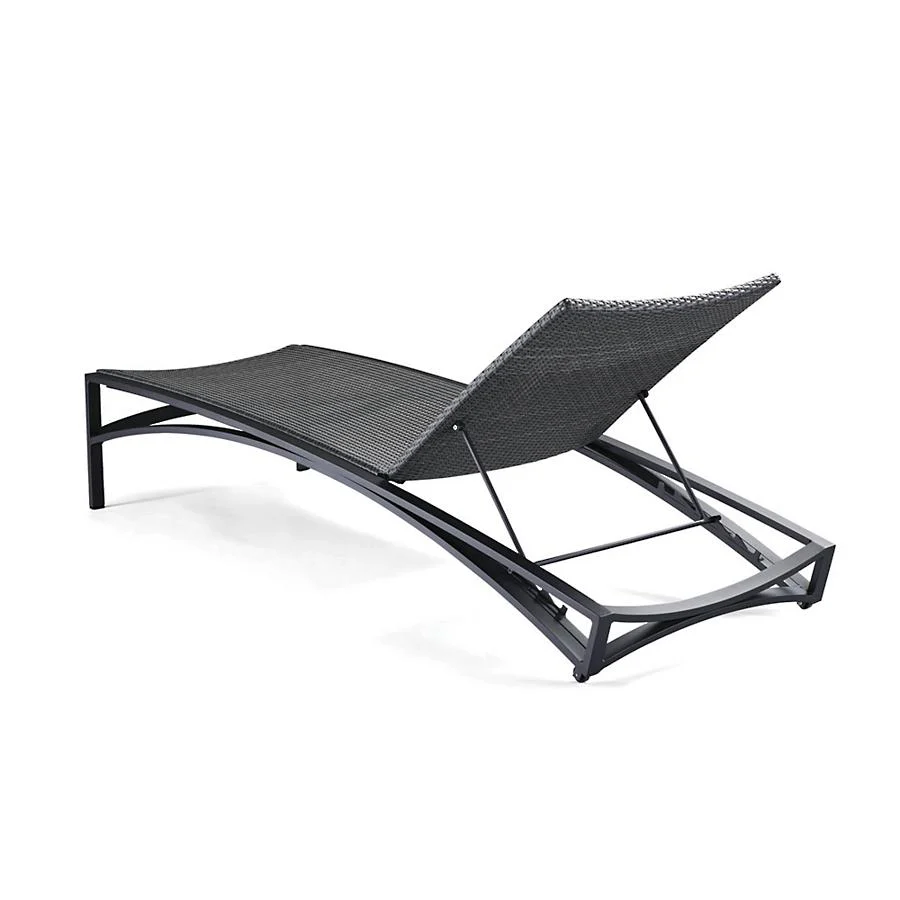 Jax Outdoor Swimming Poolside Lounger (Grey) - Image 3
