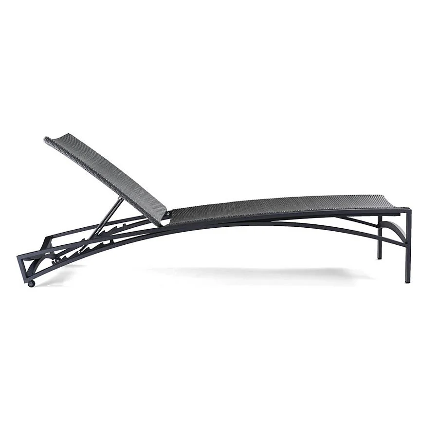 Jax Outdoor Swimming Poolside Lounger (Grey) - Image 5