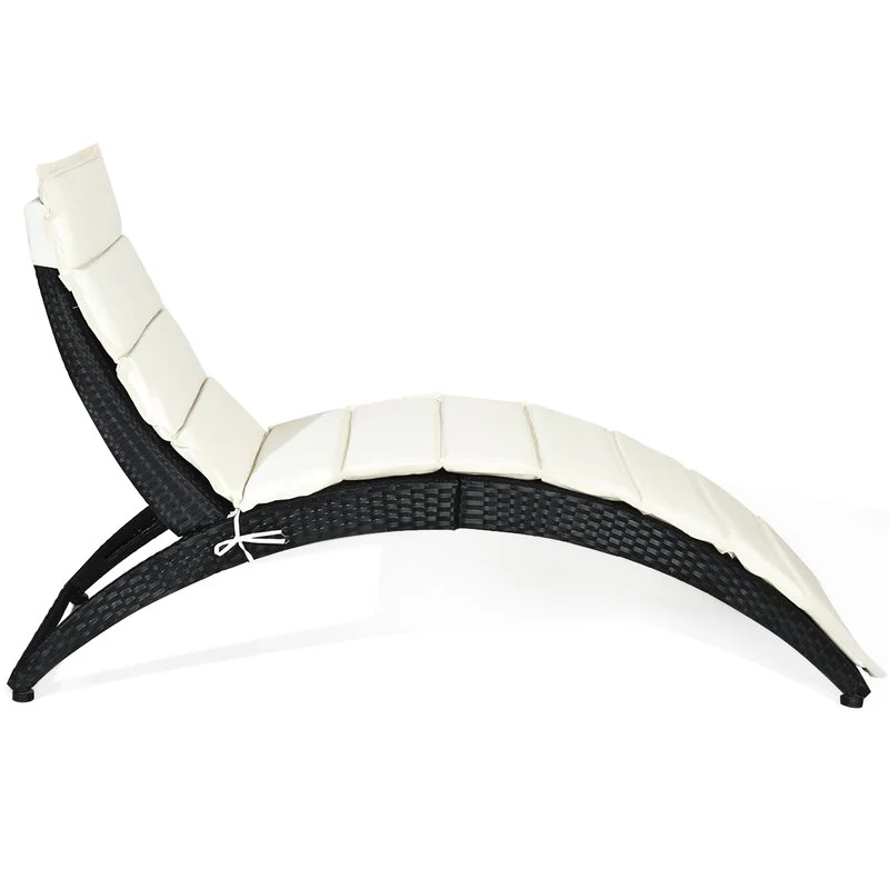 Grace Outdoor Swimming Poolside Lounger (Brown) - Image 3