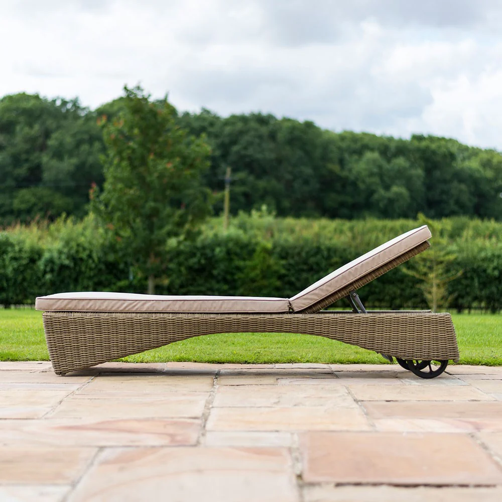 Lynet Outdoor Swimming Poolside Lounger  Set of 2 (Arabica) - Image 4