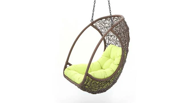 Bianchi Single Seater Hanging Swing Without Stand For Balcony , Garden Swing (Dark Brown ) - Image 4