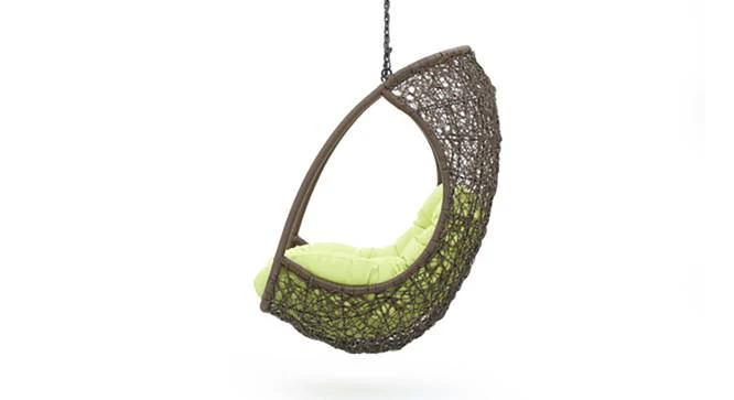Bianchi Single Seater Hanging Swing Without Stand For Balcony , Garden Swing (Dark Brown ) - Image 5