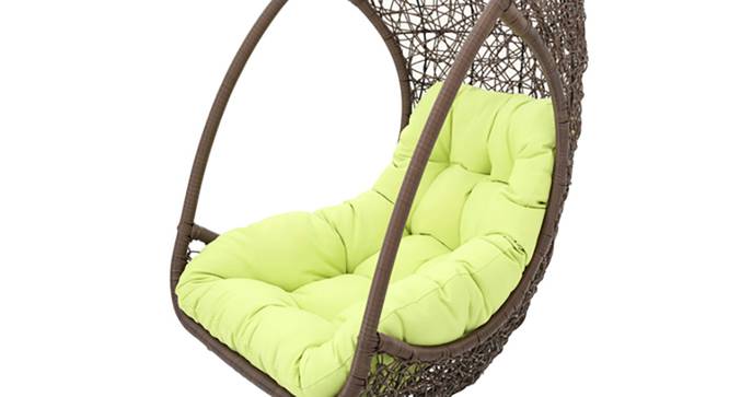 Bianchi Single Seater Hanging Swing Without Stand For Balcony , Garden Swing (Dark Brown ) - Image 7