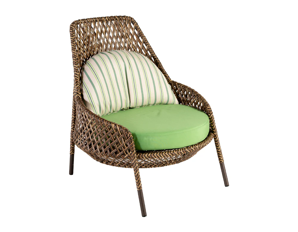 Gustavo Outdoor Sofa Set 2 Seater , 2 Single seater , 1 Side table and 1 Center Table (Brown) - Image 3