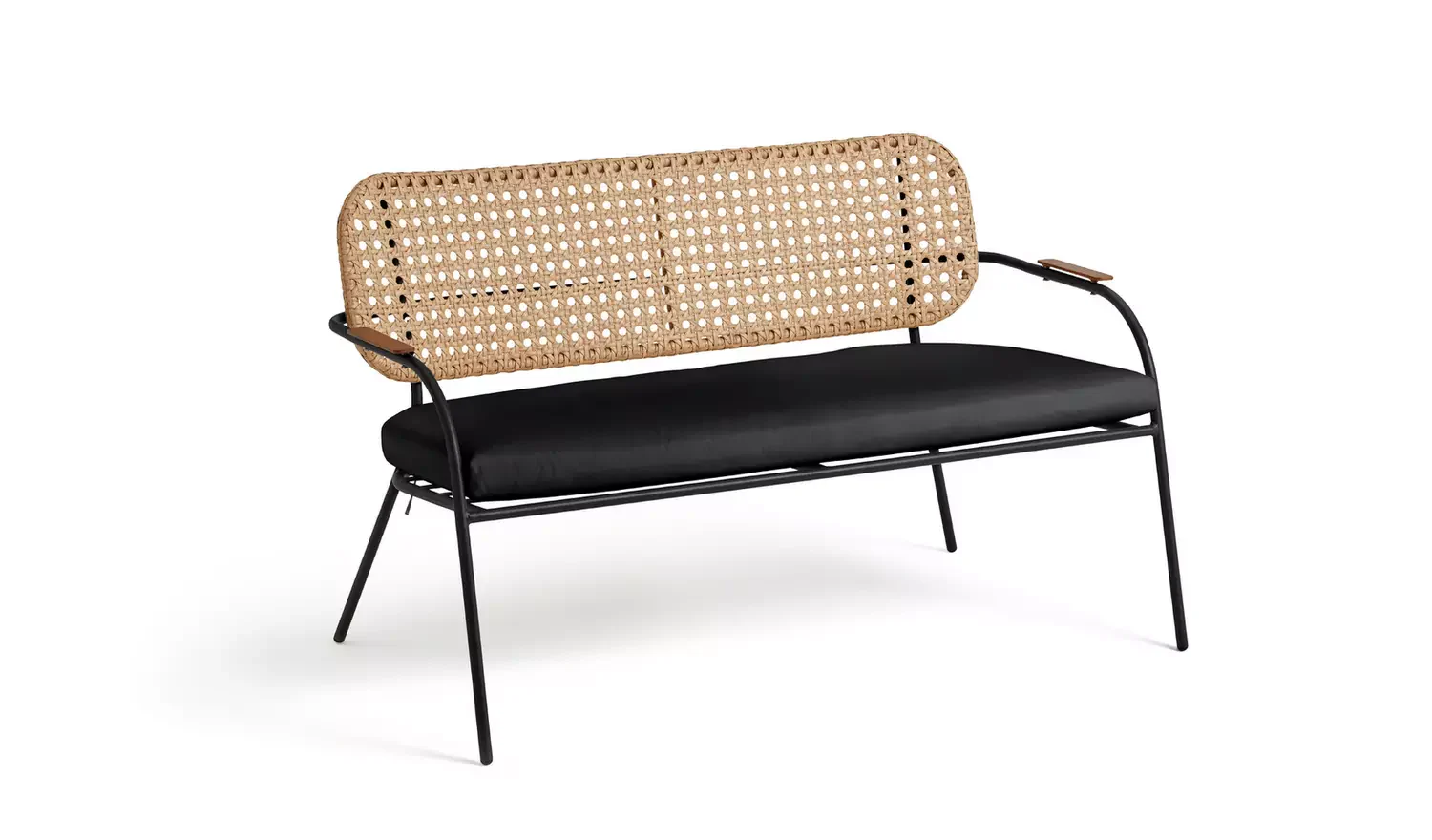 Meta Outdoor Garden Balcony Sofa Set 2 Seater , 2 Single seater , 1 side table and 1 Center Table Set (Honey + Grey) - Image 12