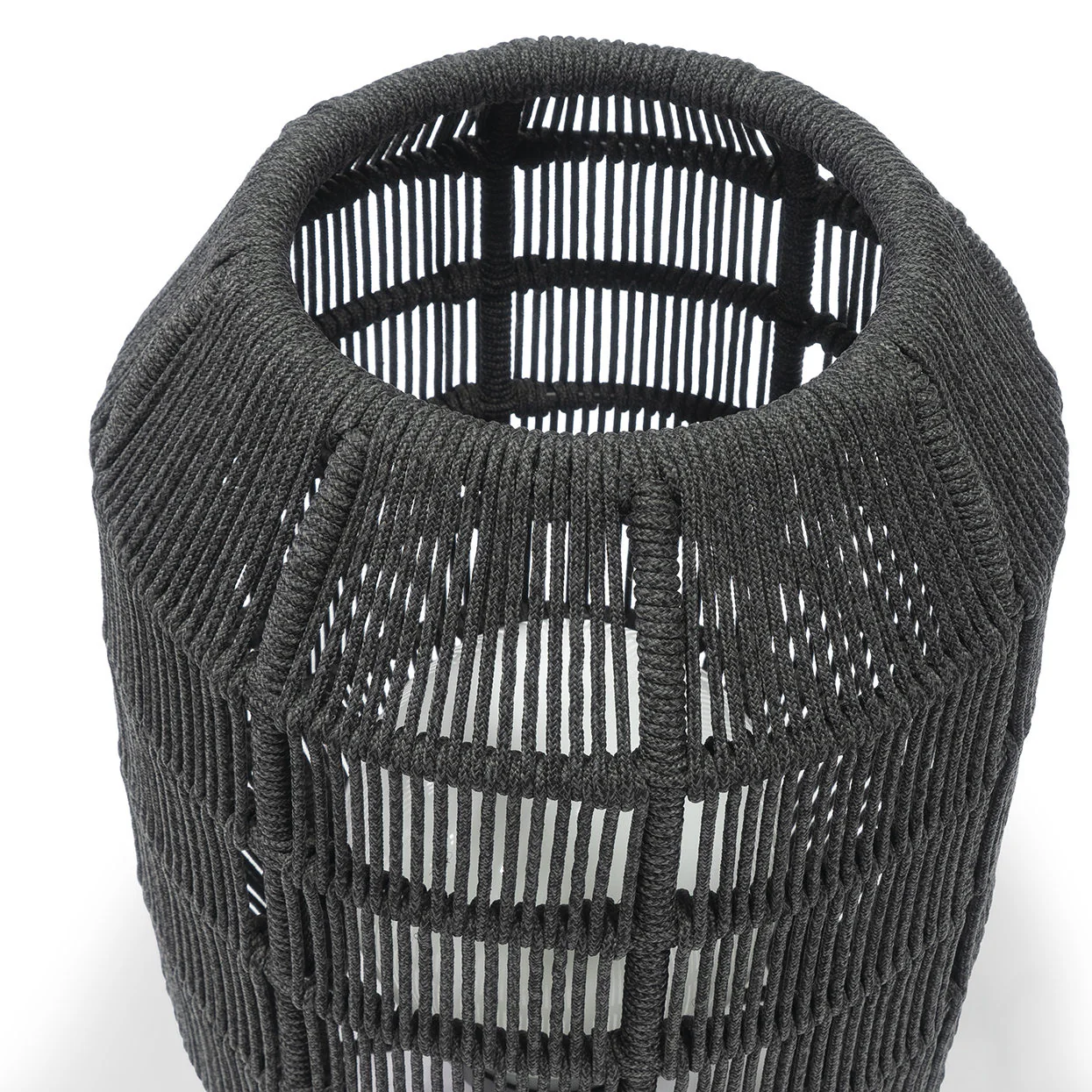 Emeric Outdoor Rope Floor Lamp - Image 3