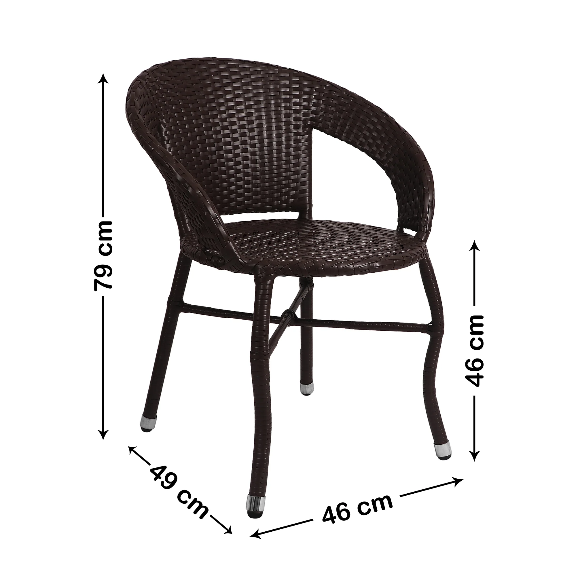 Emperor Outdoor Patio Seating Set 2 Chairs Set - Image 5