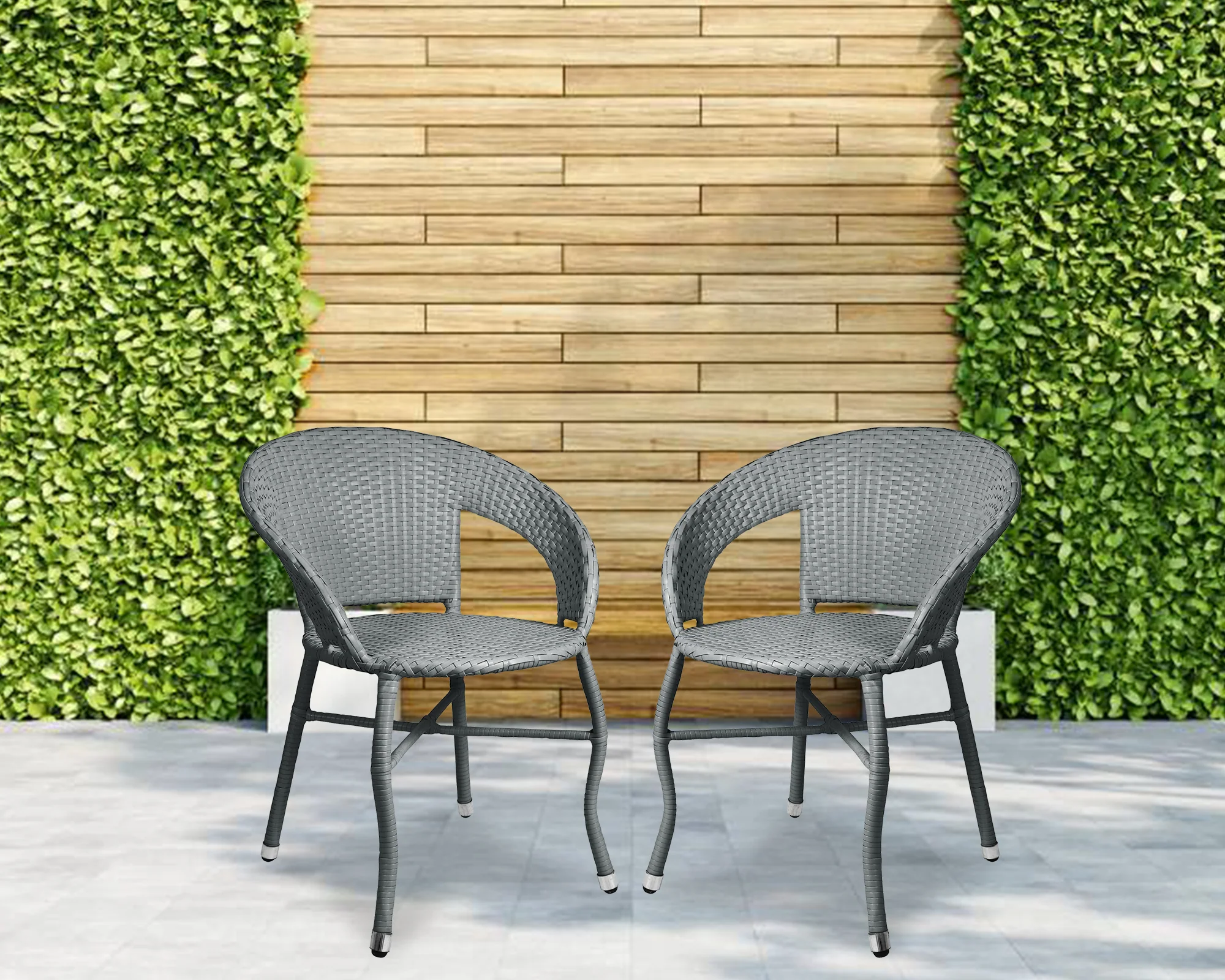 Emperor Outdoor Patio Seating Set 2 Chairs Set - Image 8