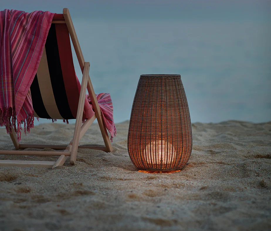 Fabel Outdoor Wicker Floor Lamp - Image 7
