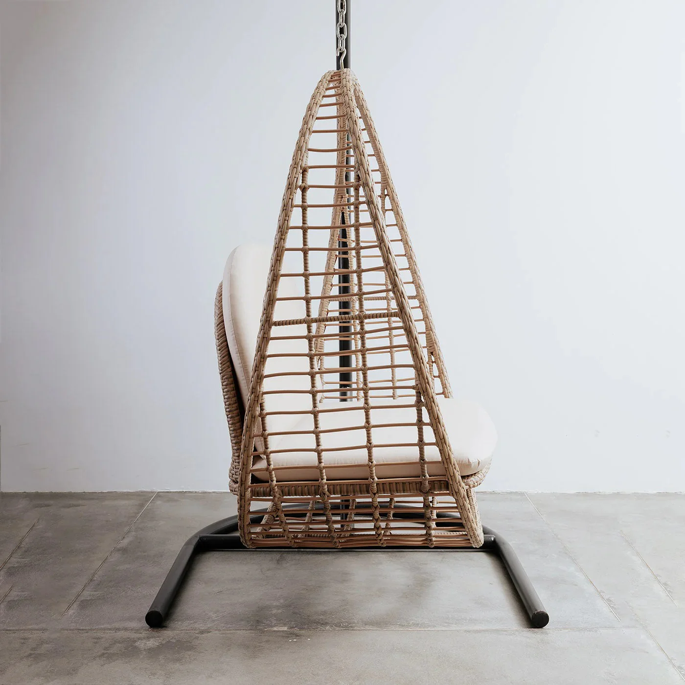 Floom Single Seater Hanging Swing With Stand For Balcony , Garden Swing (Tan) - Image 3