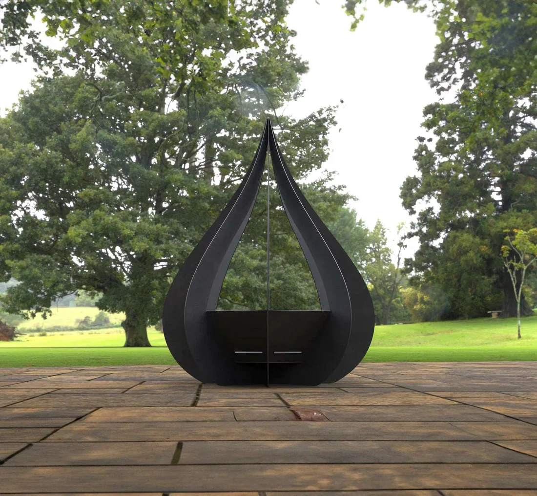 Flowerbud Outdoor Firepit - Image 3