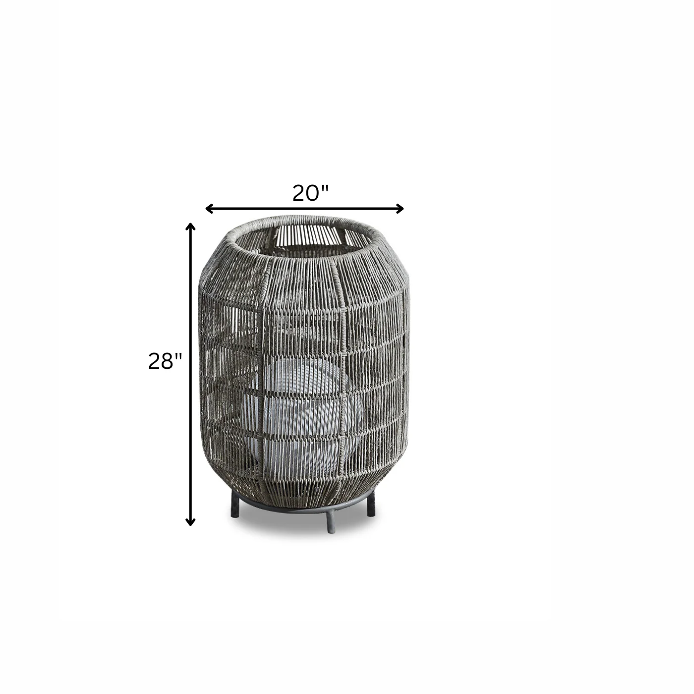 Frei Outdoor Rope Floor Lamp - Image 3