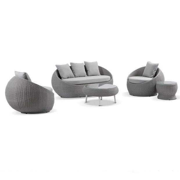 Ignazio Outdoor Sofa Set 3 Seater , 2 Single seater , 1 Side table and 1 Center Table - Image 7