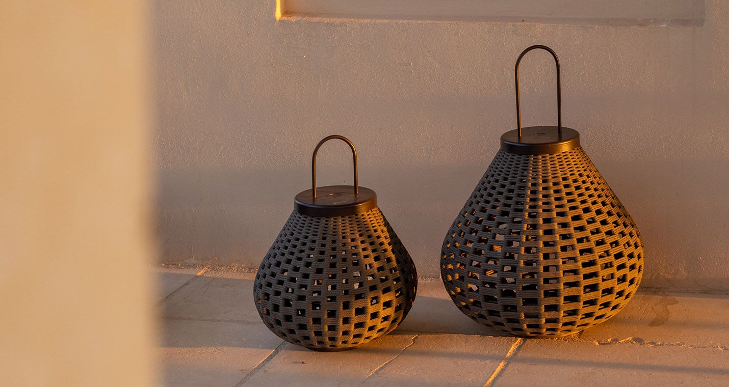 Kaori Outdoor Rope Floor Lamp (Set of 3) - Image 5