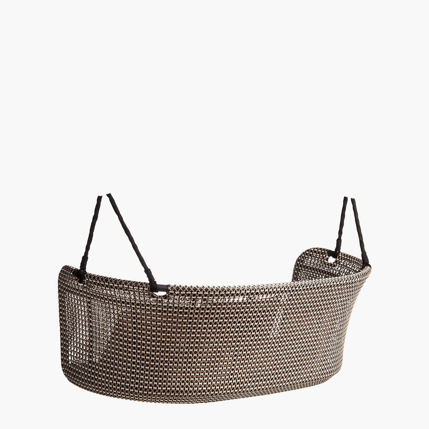 Kivar Double Seater Hanging Swing Without Stand For Balcony , Garden Swing (Brown, Light Brown, White) - Image 4