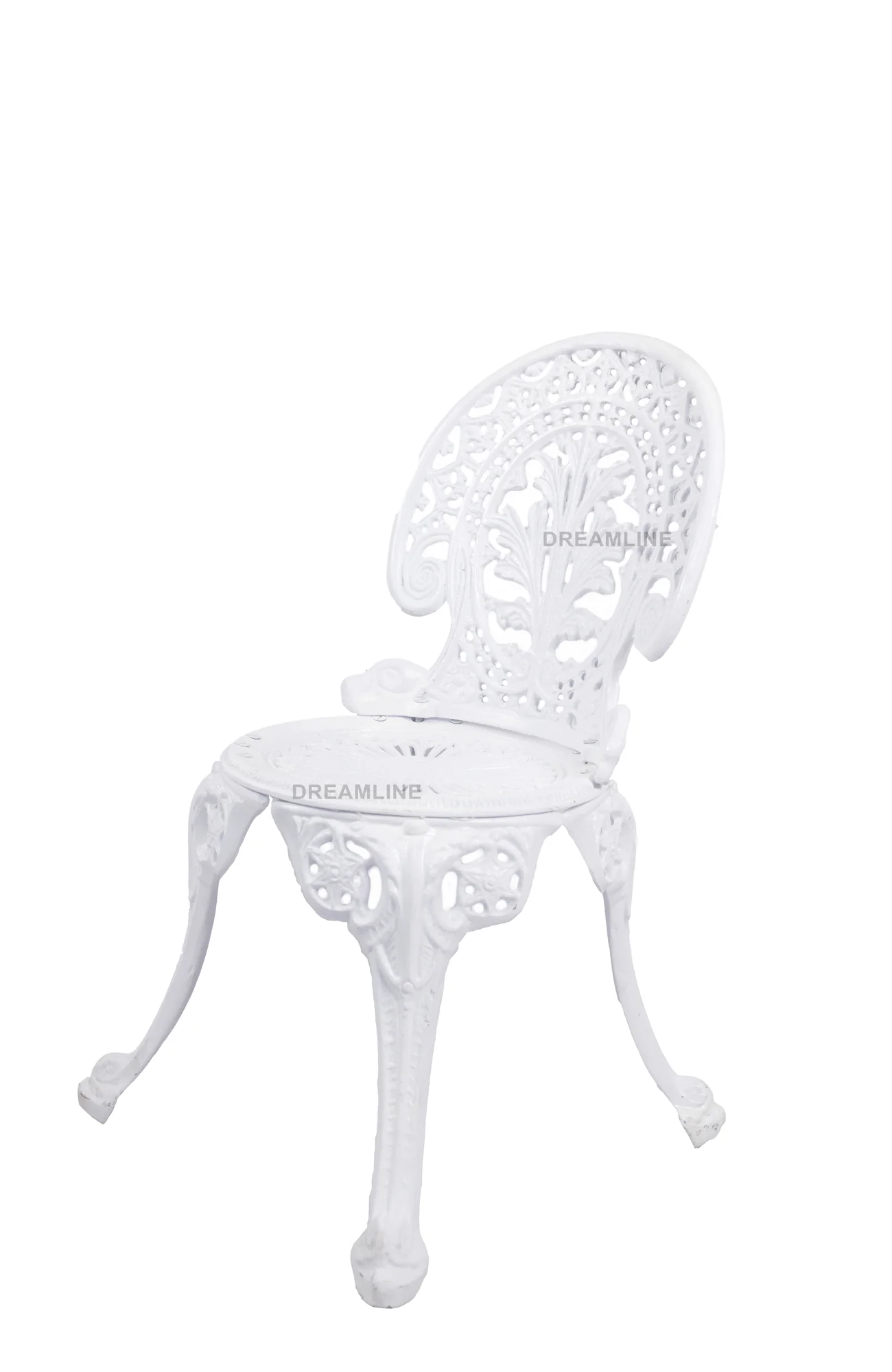 KIYA Cast Aluminium Garden Patio Seating 2 Chair and 1 Table Set - Image 7