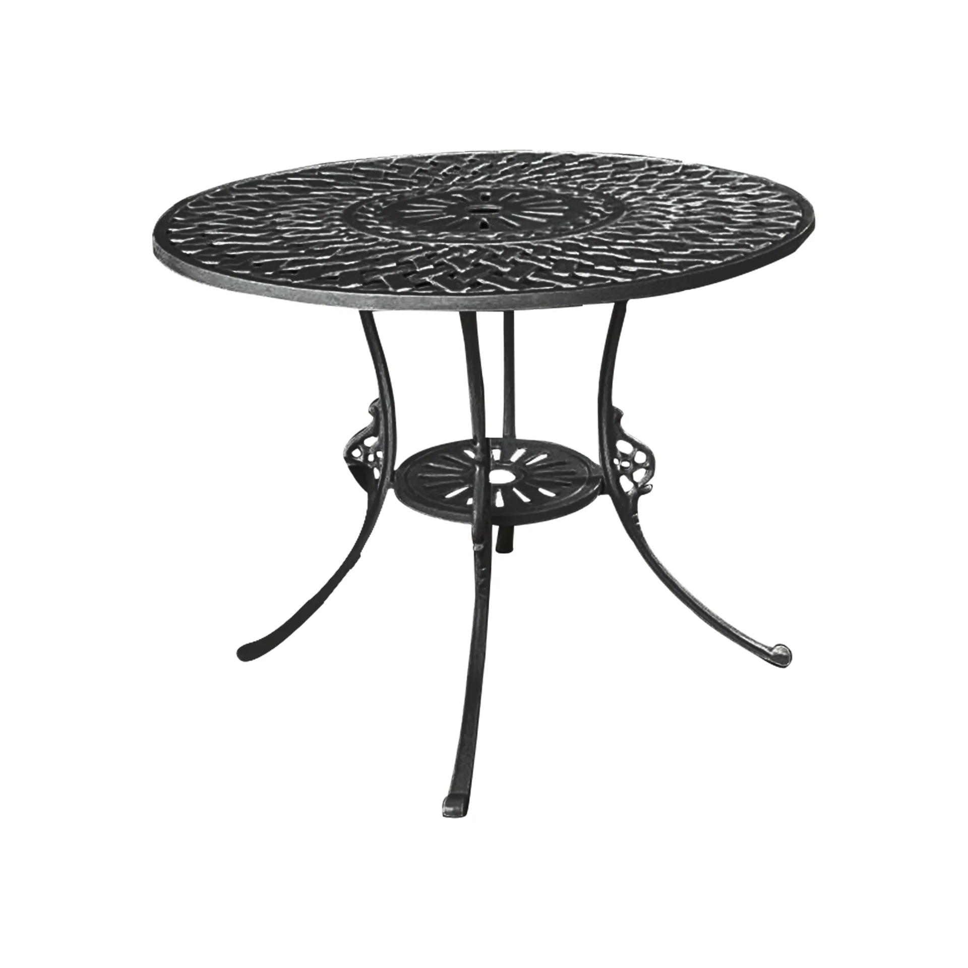Leon Cast Aluminium Garden Patio 1 Table - Image 5
