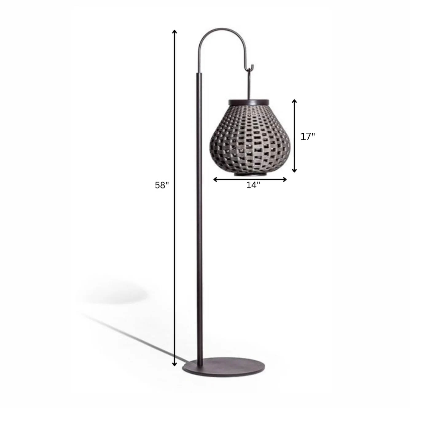 Maki Outdoor Rope Floor Lamp - Image 5