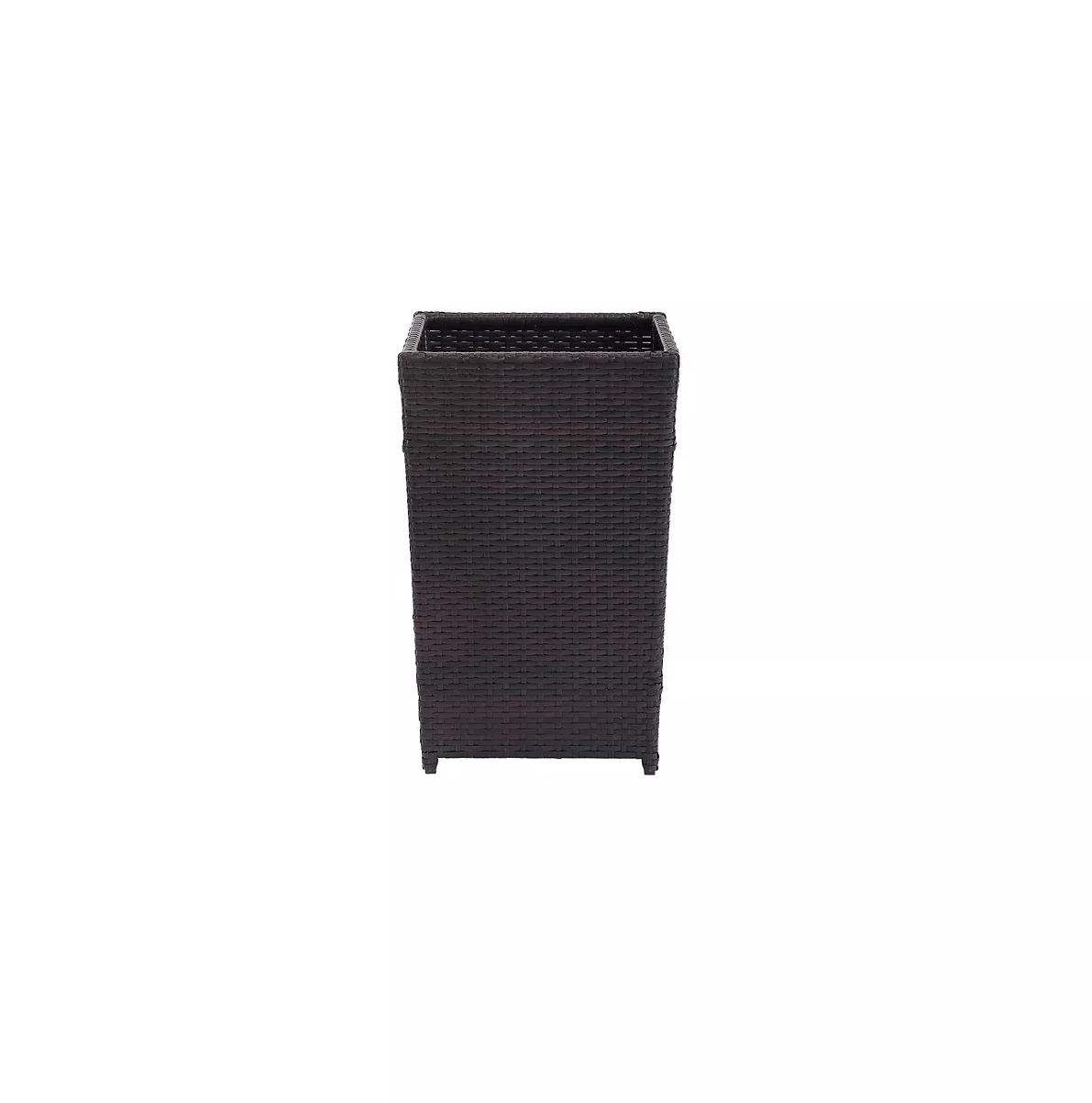 Nadi Outdoor Wicker Planters For Garden , Balcony (Dark Brown) - Image 3
