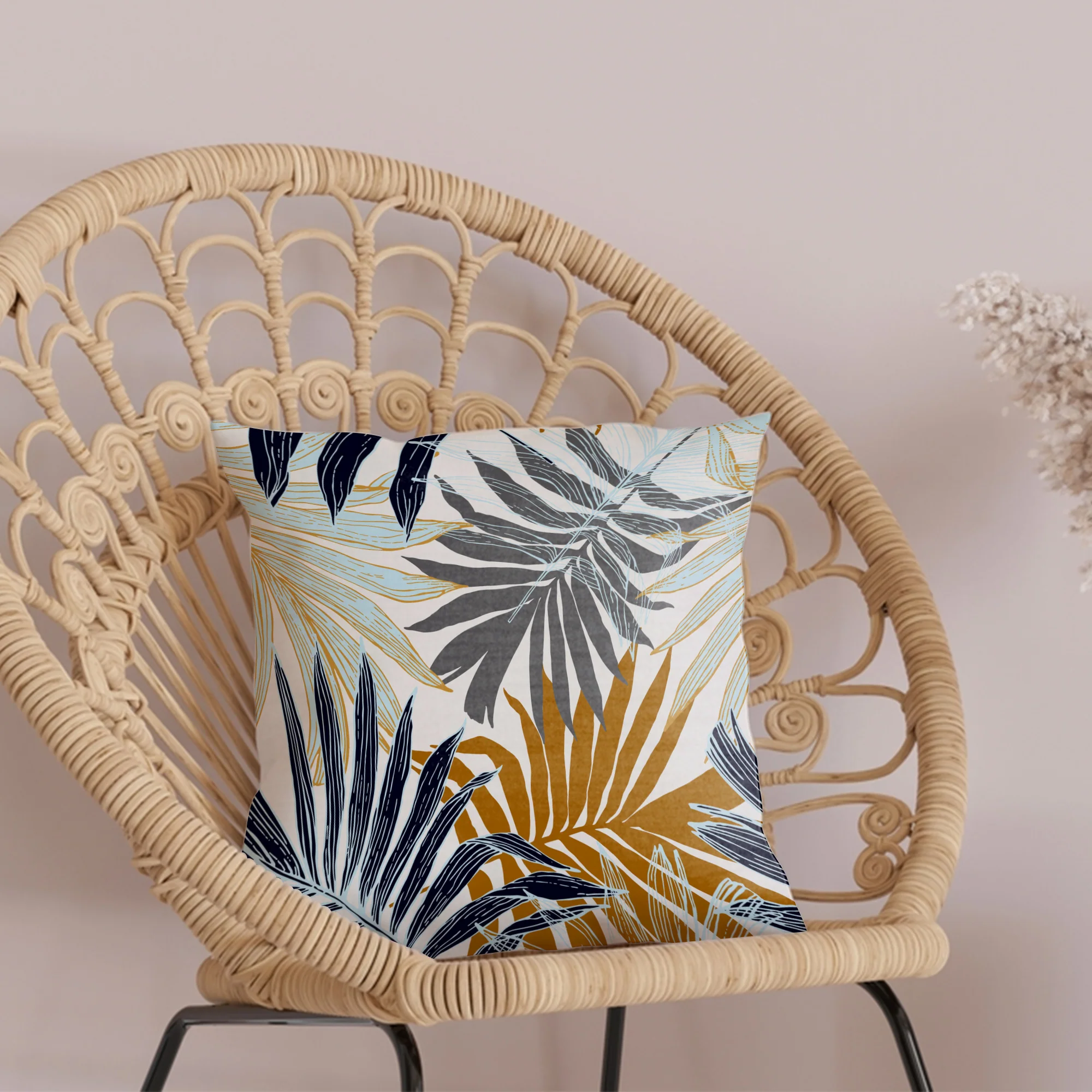 Outdoor Fabric Print Pillow 04 - Image 2