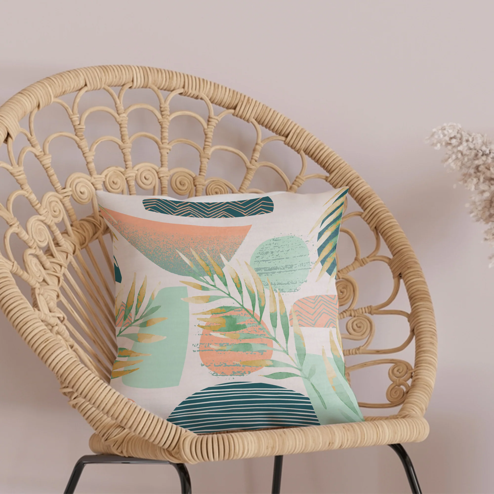 Outdoor Fabric Print Pillow 06 - Image 2