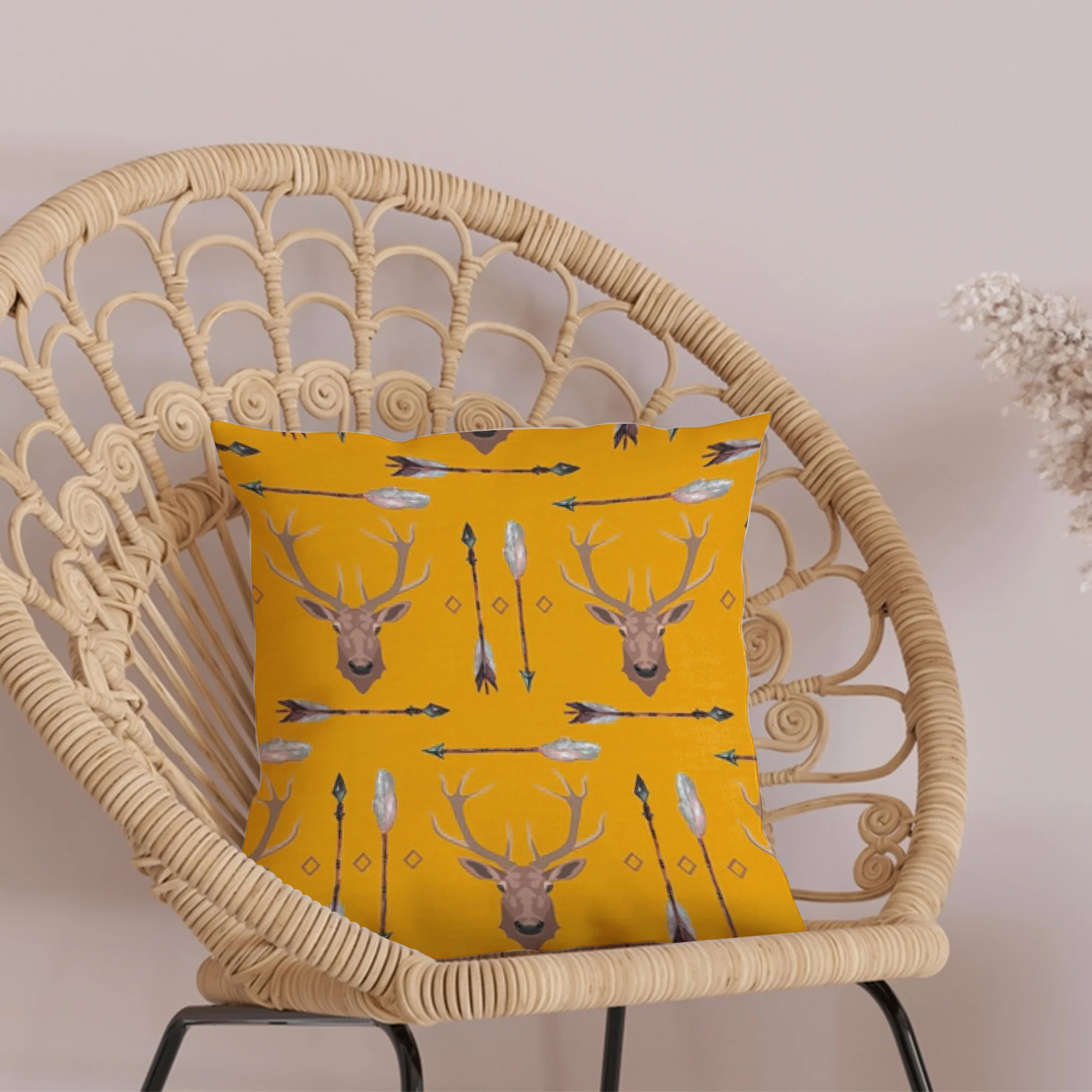 Outdoor Fabric Print Pillow 18 - Image 2