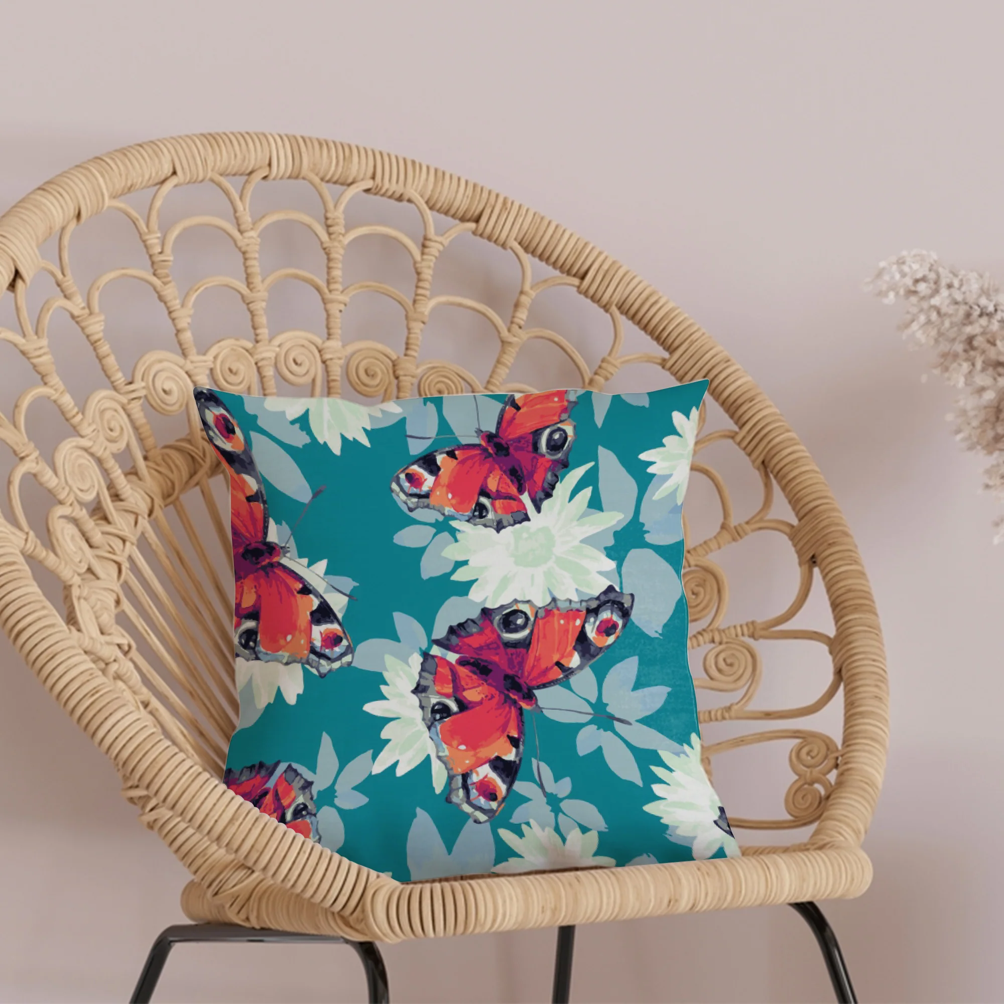Outdoor Fabric Print Pillow 23 - Image 2