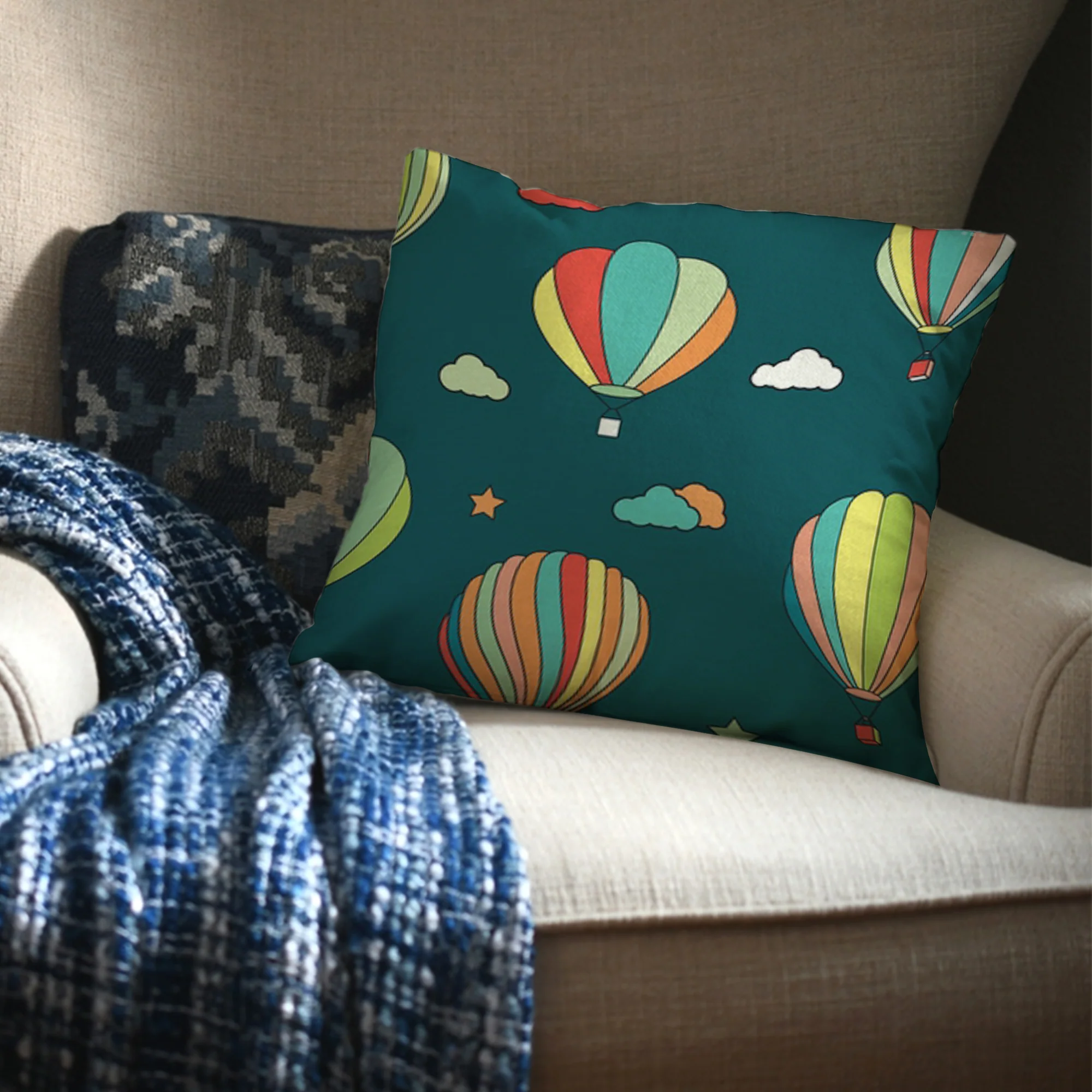 Outdoor Fabric Print Pillow 29