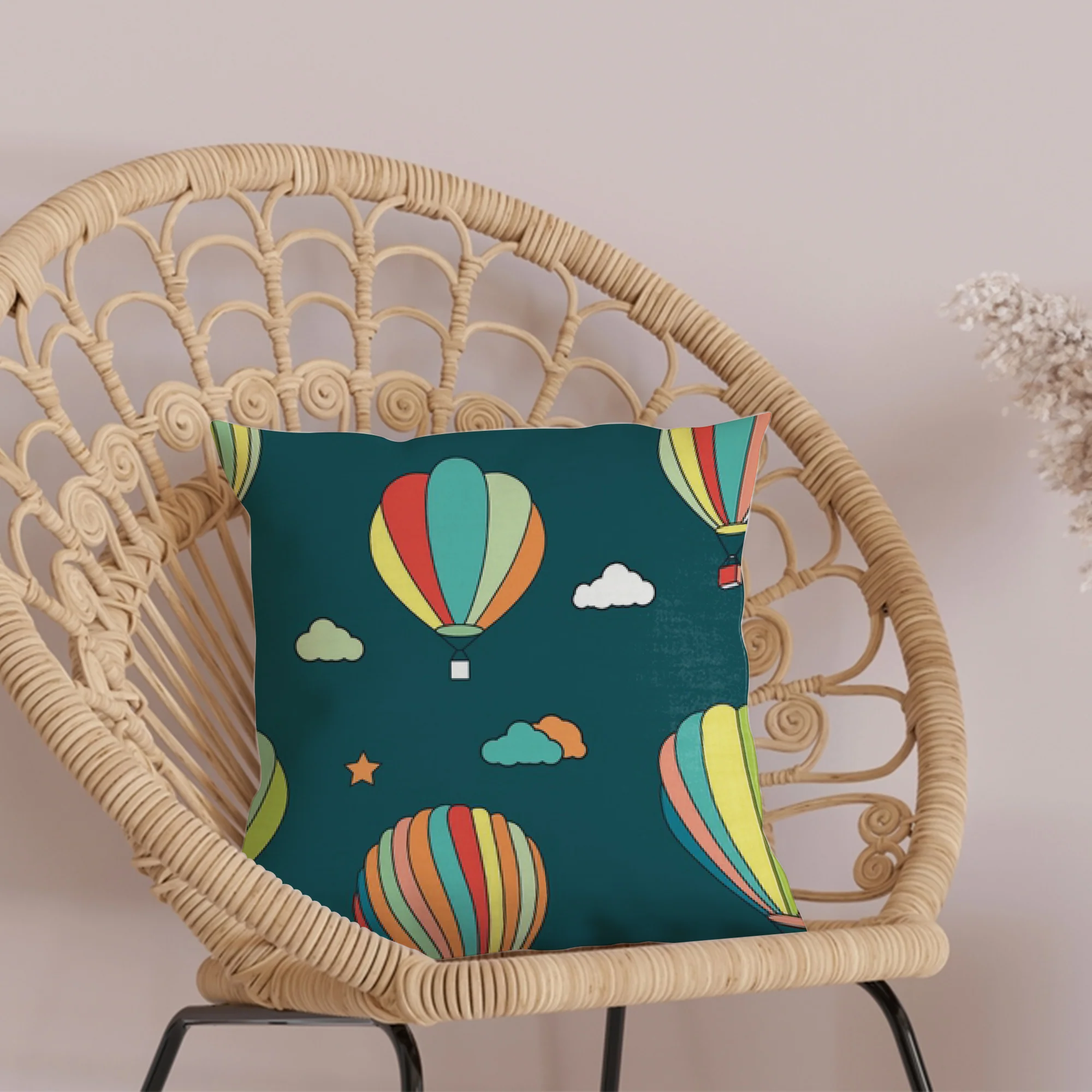 Outdoor Fabric Print Pillow 29 - Image 2