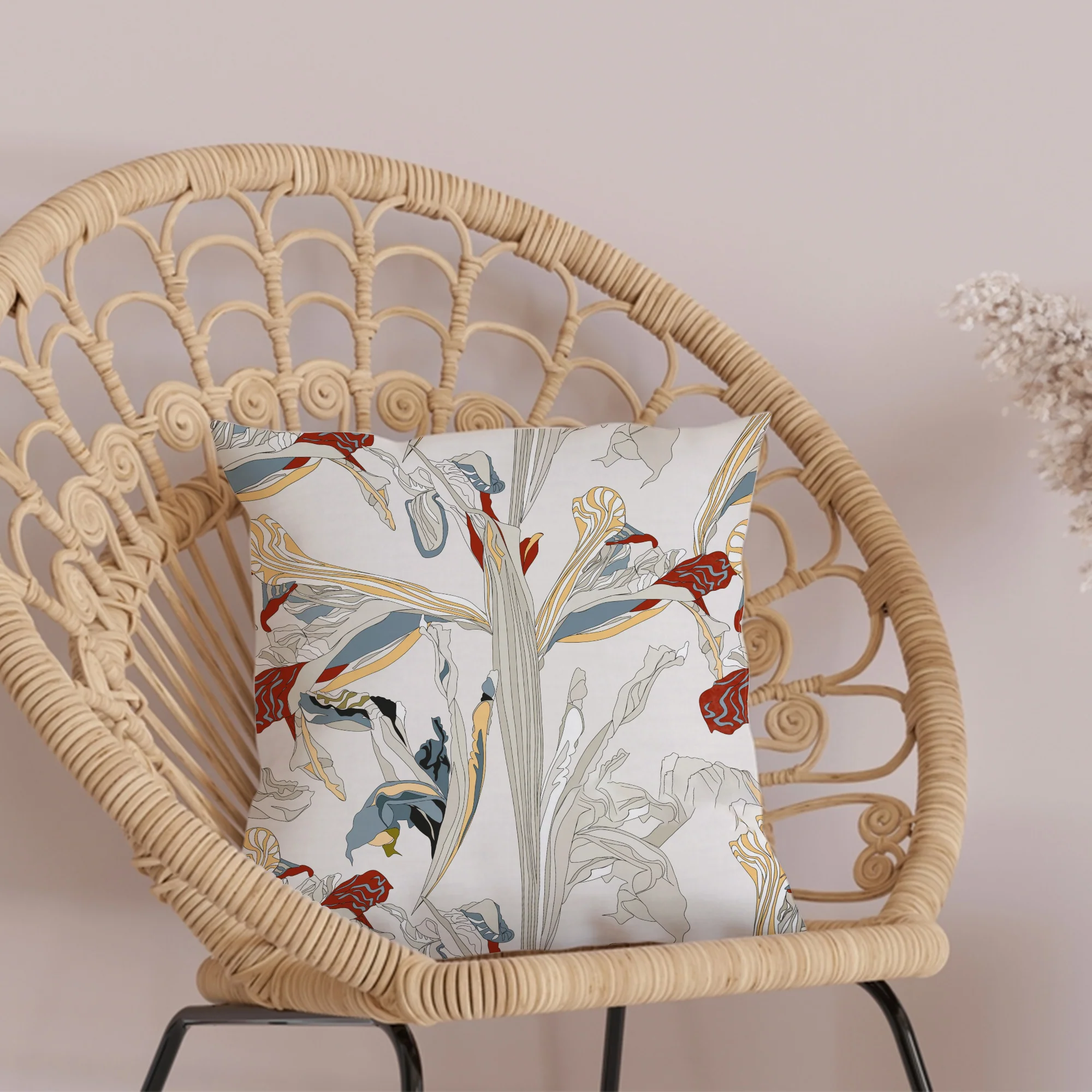 Outdoor Fabric Print Pillow 41 - Image 2