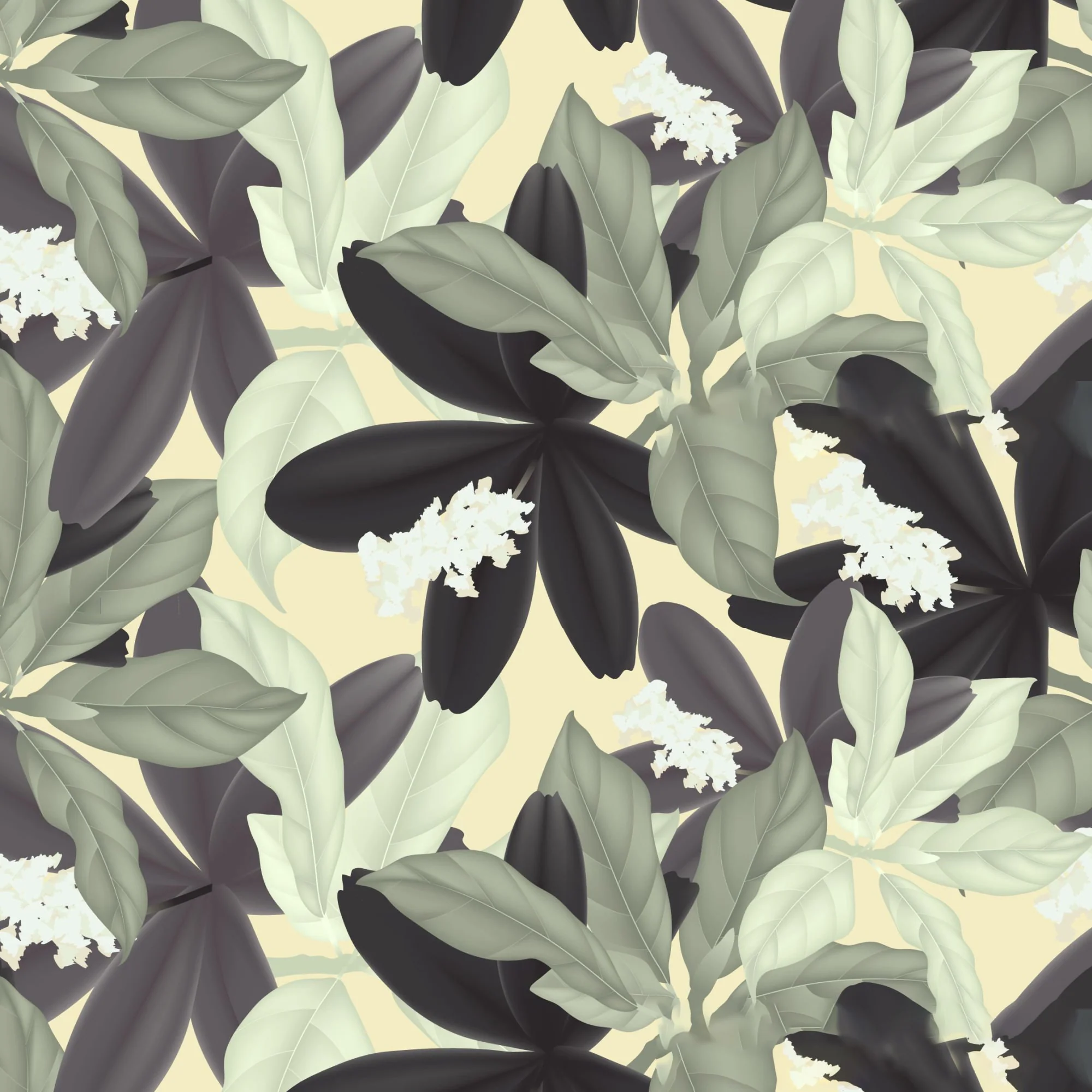 Outdoor Fabric Print Pillow 44 - Image 3