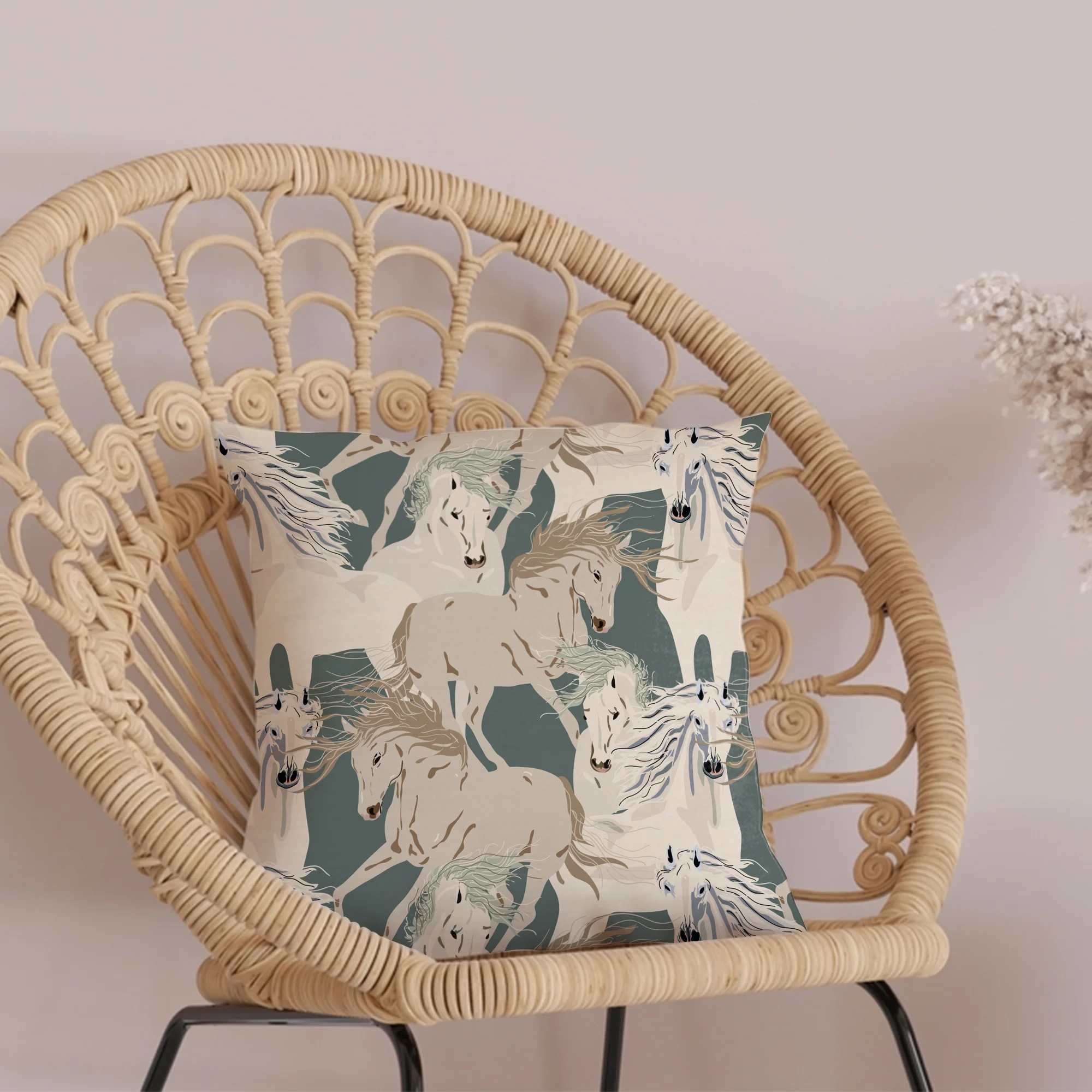 Outdoor Fabric Print Pillow 48 - Image 2