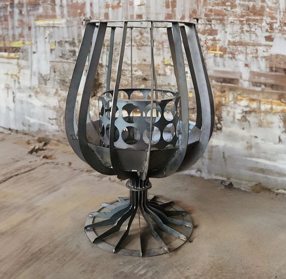 Nova Glass Shape Outdoor Fire Pits - Image 2