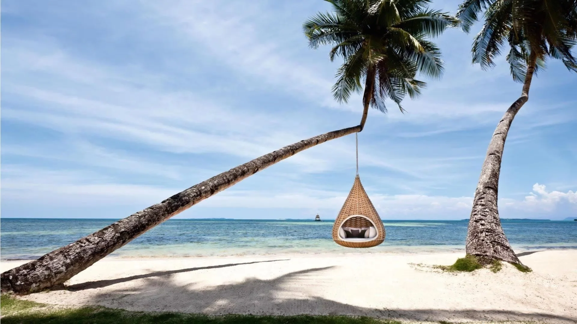 Pepito Three Seater Hanging Swing Without Stand For Balcony, Garden Swing (Honey) - Image 4