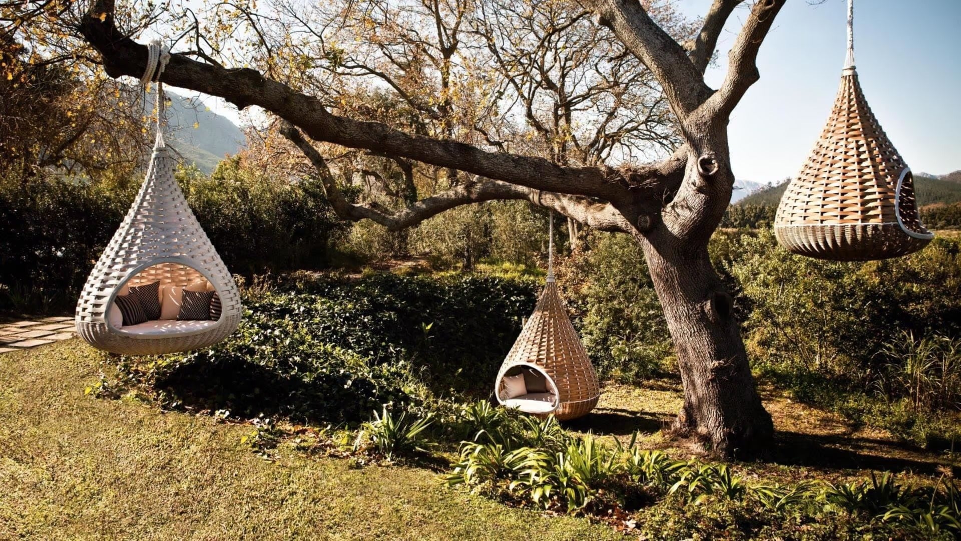 Pepito Three Seater Hanging Swing Without Stand For Balcony, Garden Swing (Honey) - Image 5