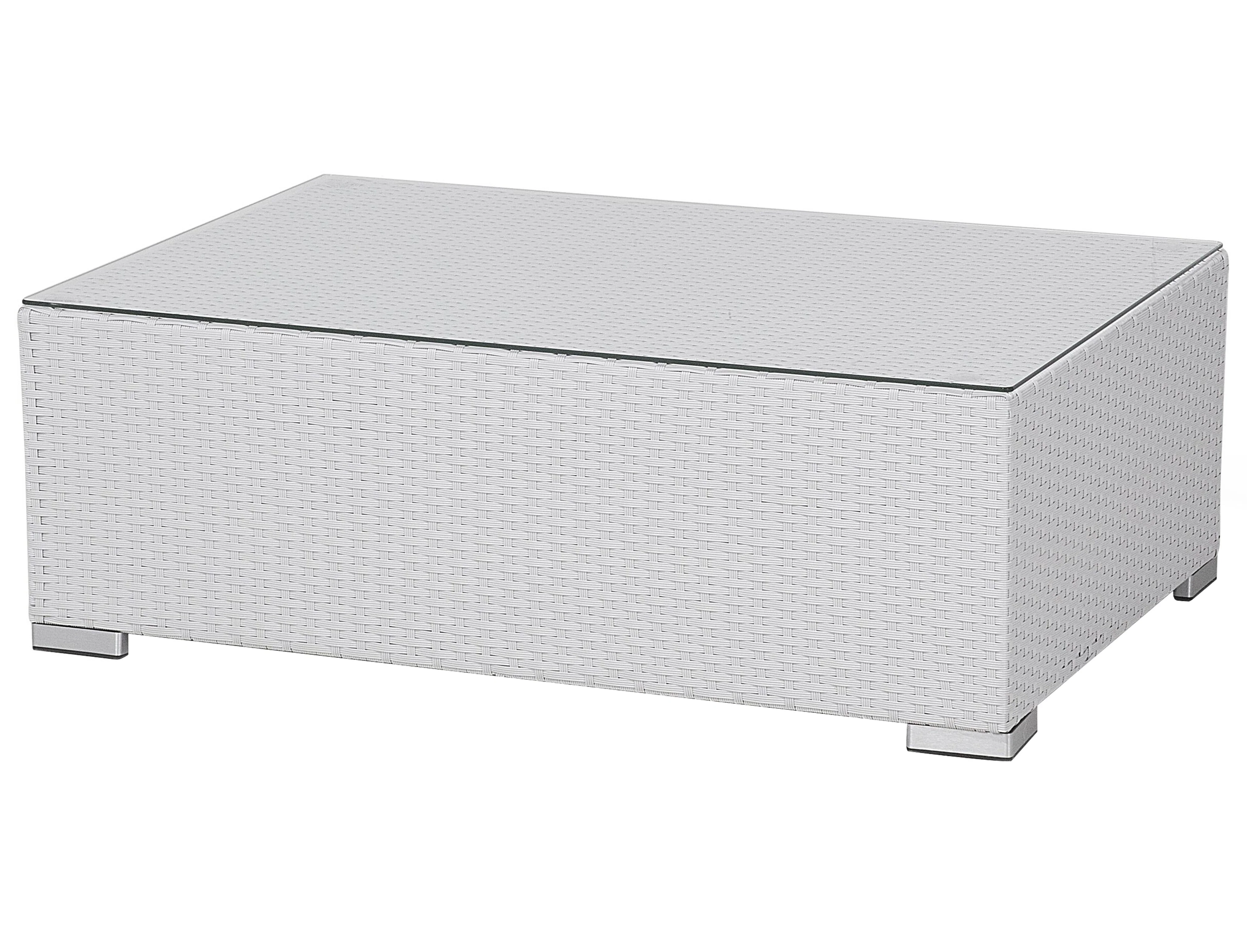 Ulva Outdoor Sofa Set 8 Seater , Single Seater and 2 Center Table Set (White) - Image 14