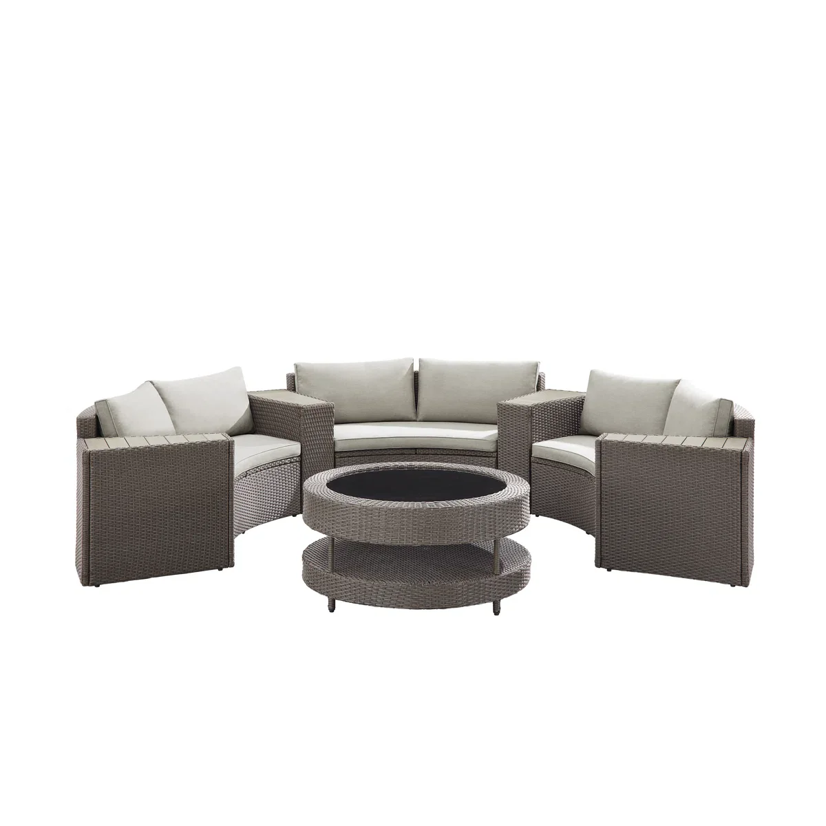 Vimi Outdoor Patio Sofa Set 6 seater and 1 Center Table - Image 9