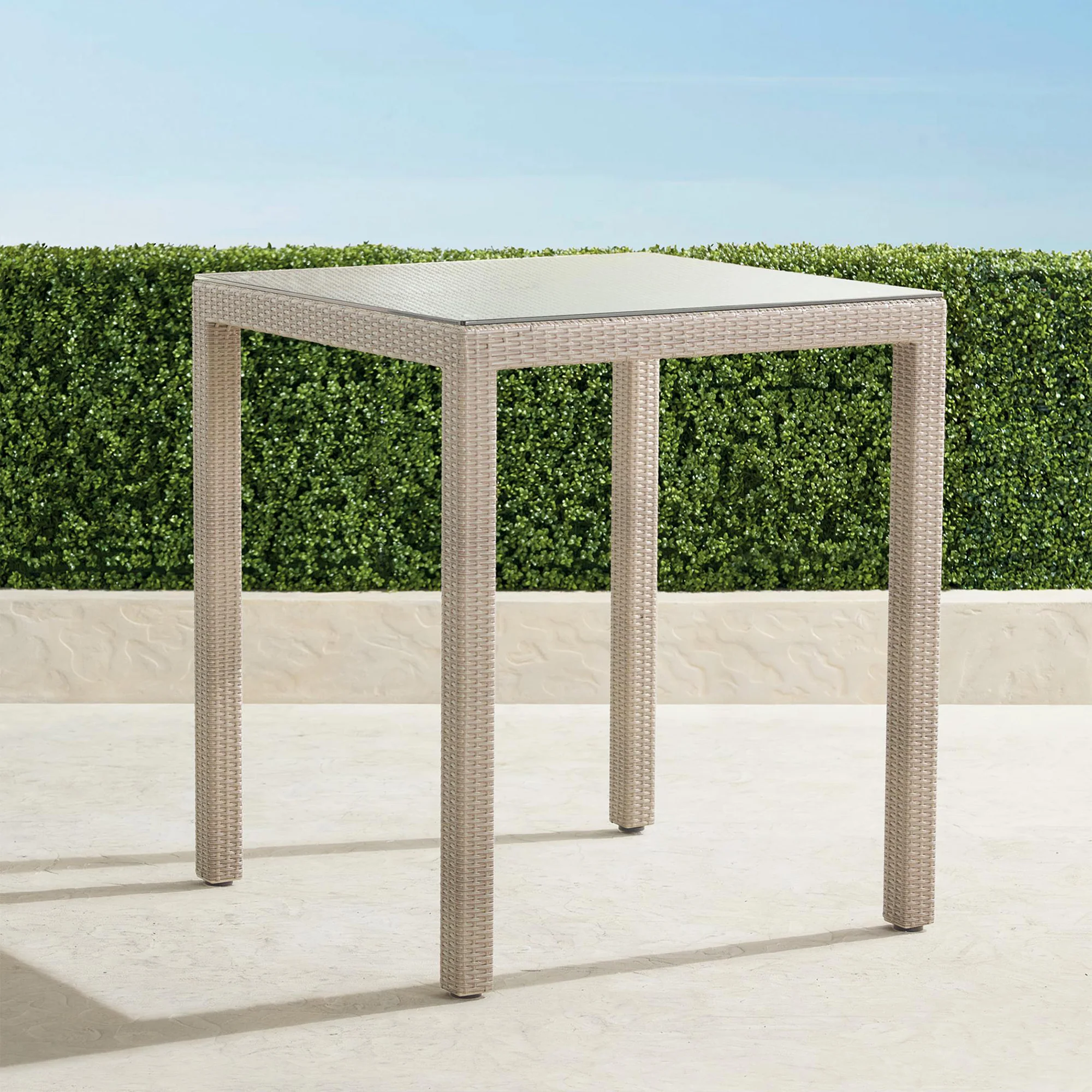 Warin Outdoor Patio Bar Sets 4 Chairs And 1 Table For Balcony (Grey) - Image 2