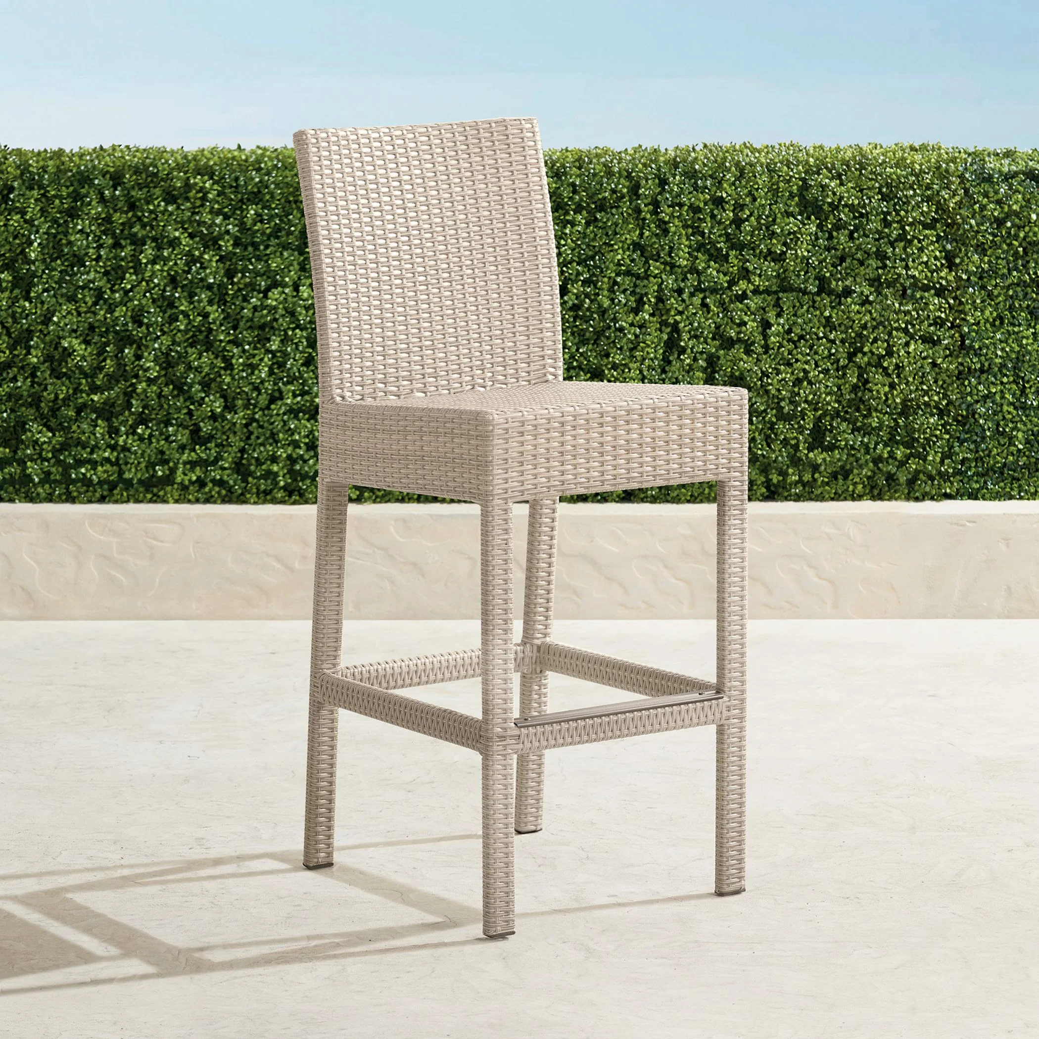 Warin Outdoor Patio Bar Sets 4 Chairs And 1 Table For Balcony (Grey) - Image 3