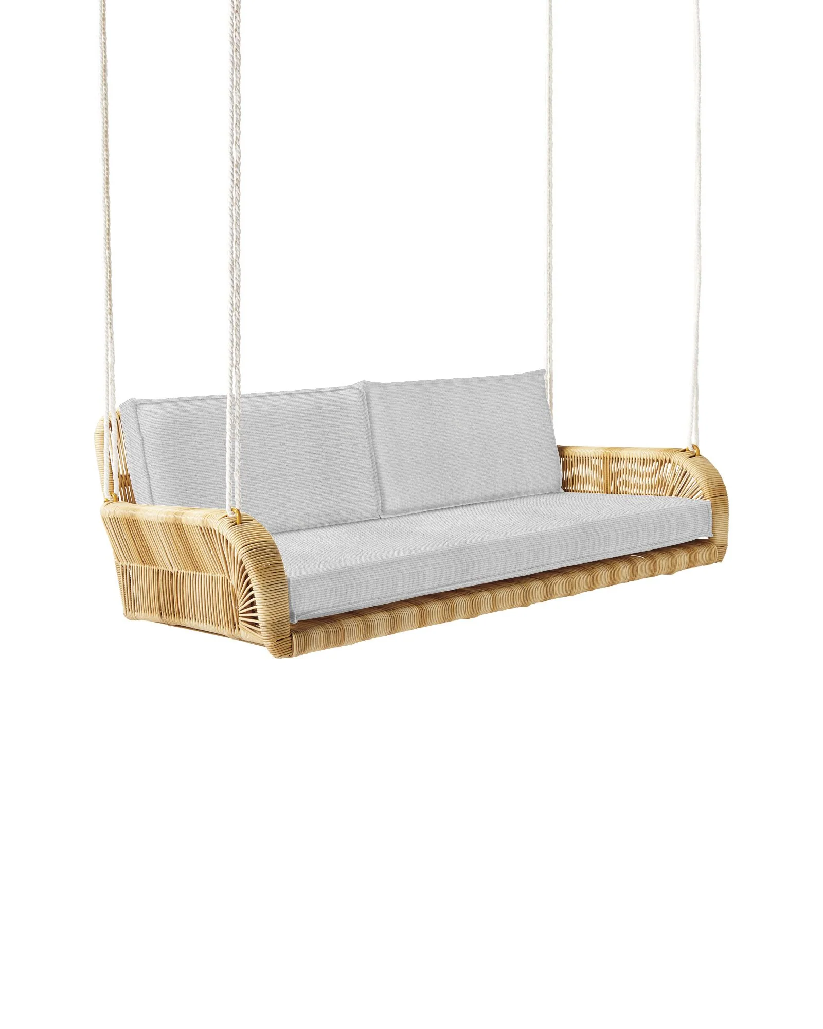 Zita Double Seater Hanging Swing Without Stand For Balcony , Garden Swing (Honey) - Image 4