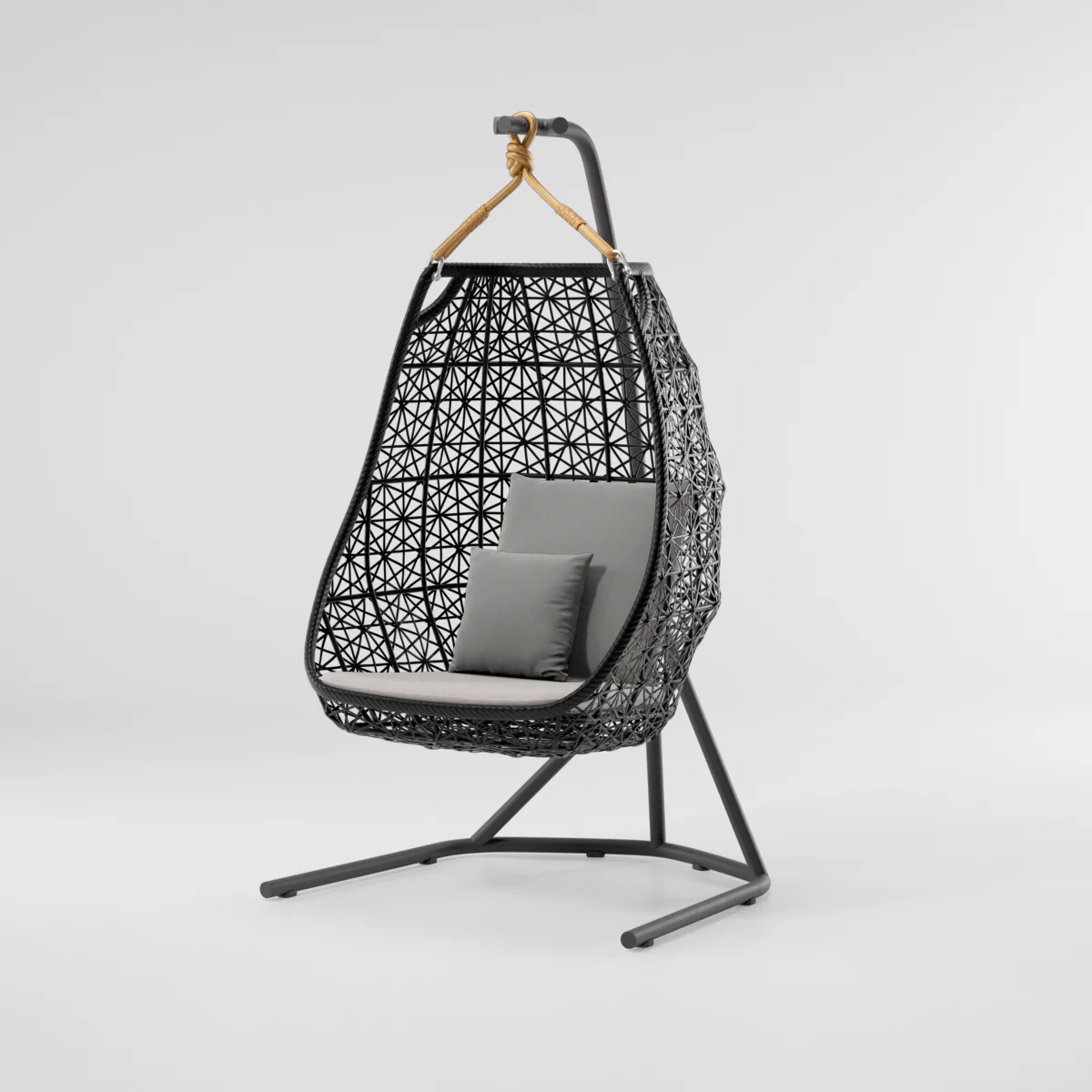 Zorrilla Single Seater Hanging Swing With Stand For Balcony, Garden Swing - Image 3